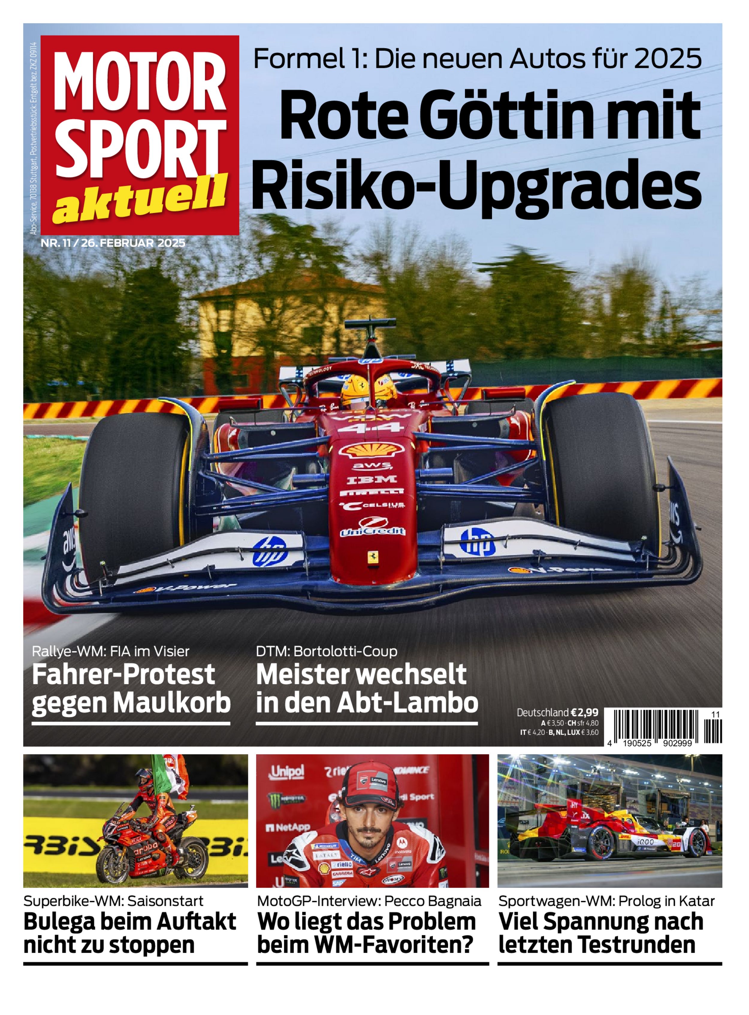 MOTORSPORT aktuell ePaper 11/2025