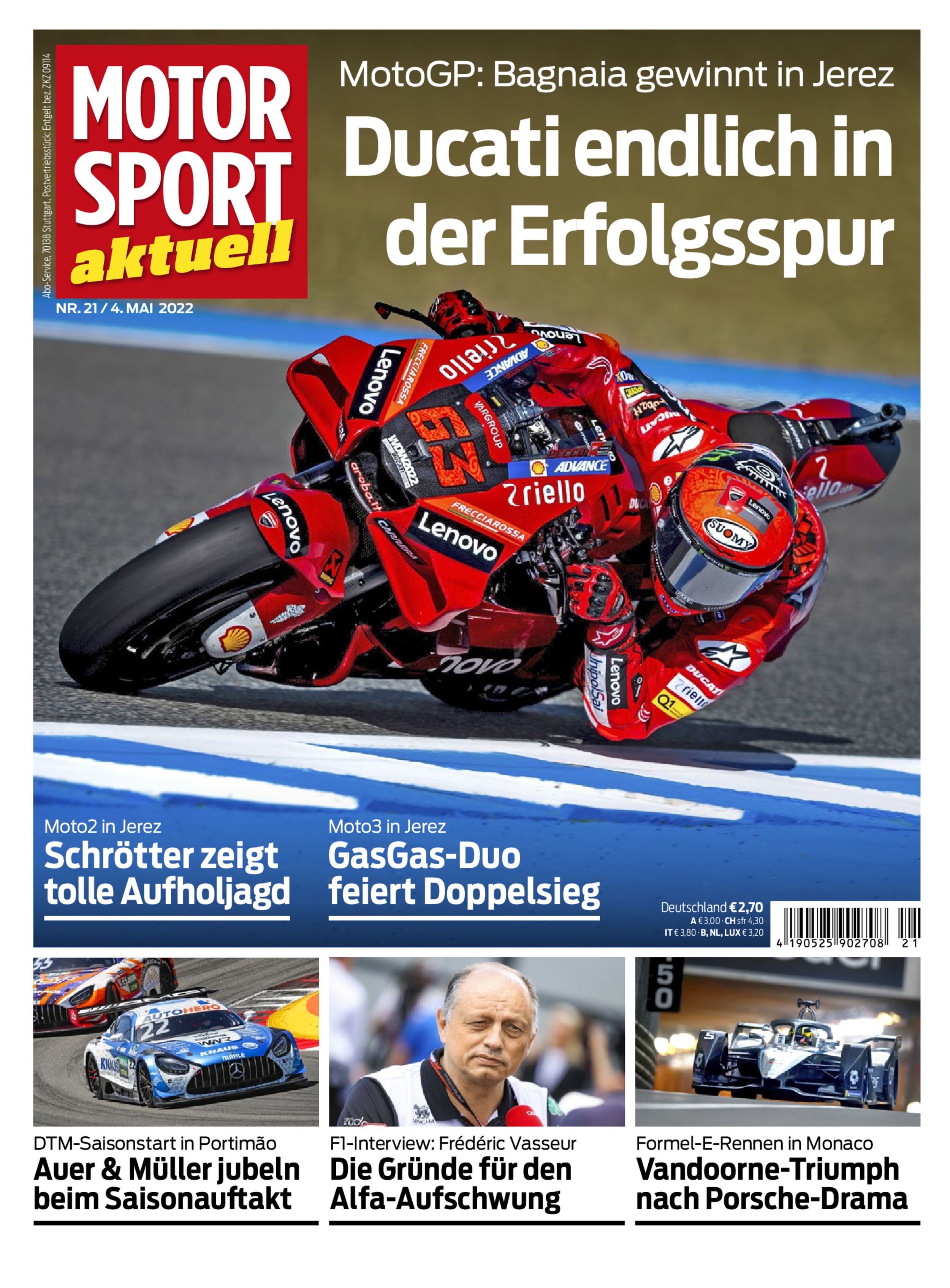 MOTORSPORT aktuell ePaper 21/2022