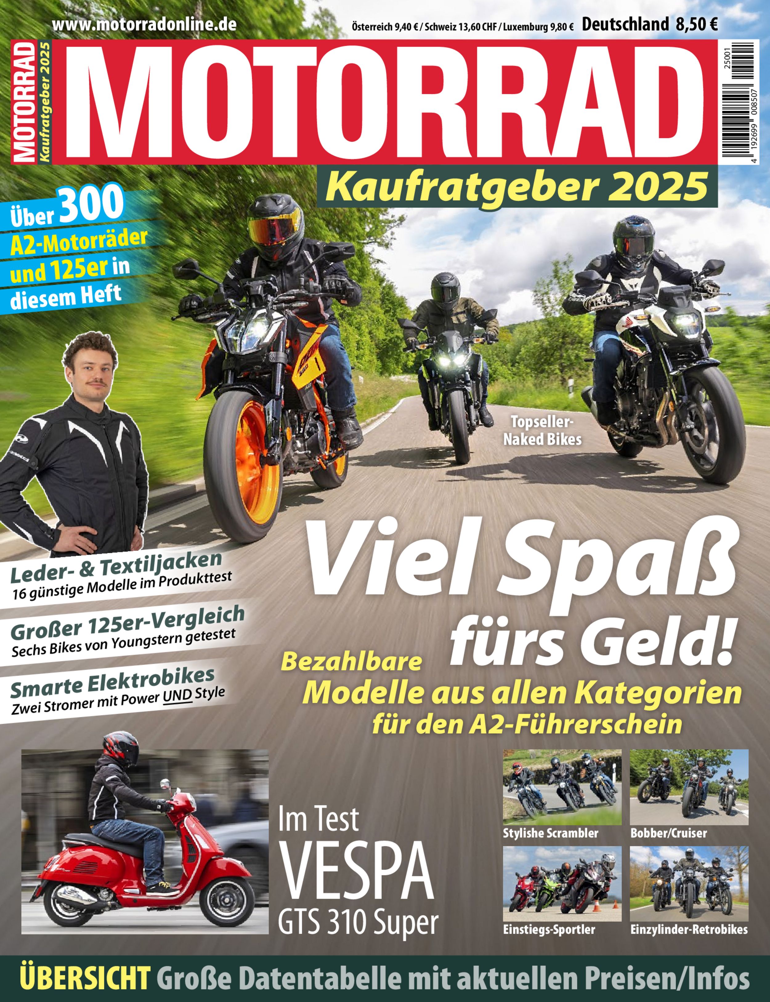 MOTORRAD Kaufratgeber ePaper 01/2025