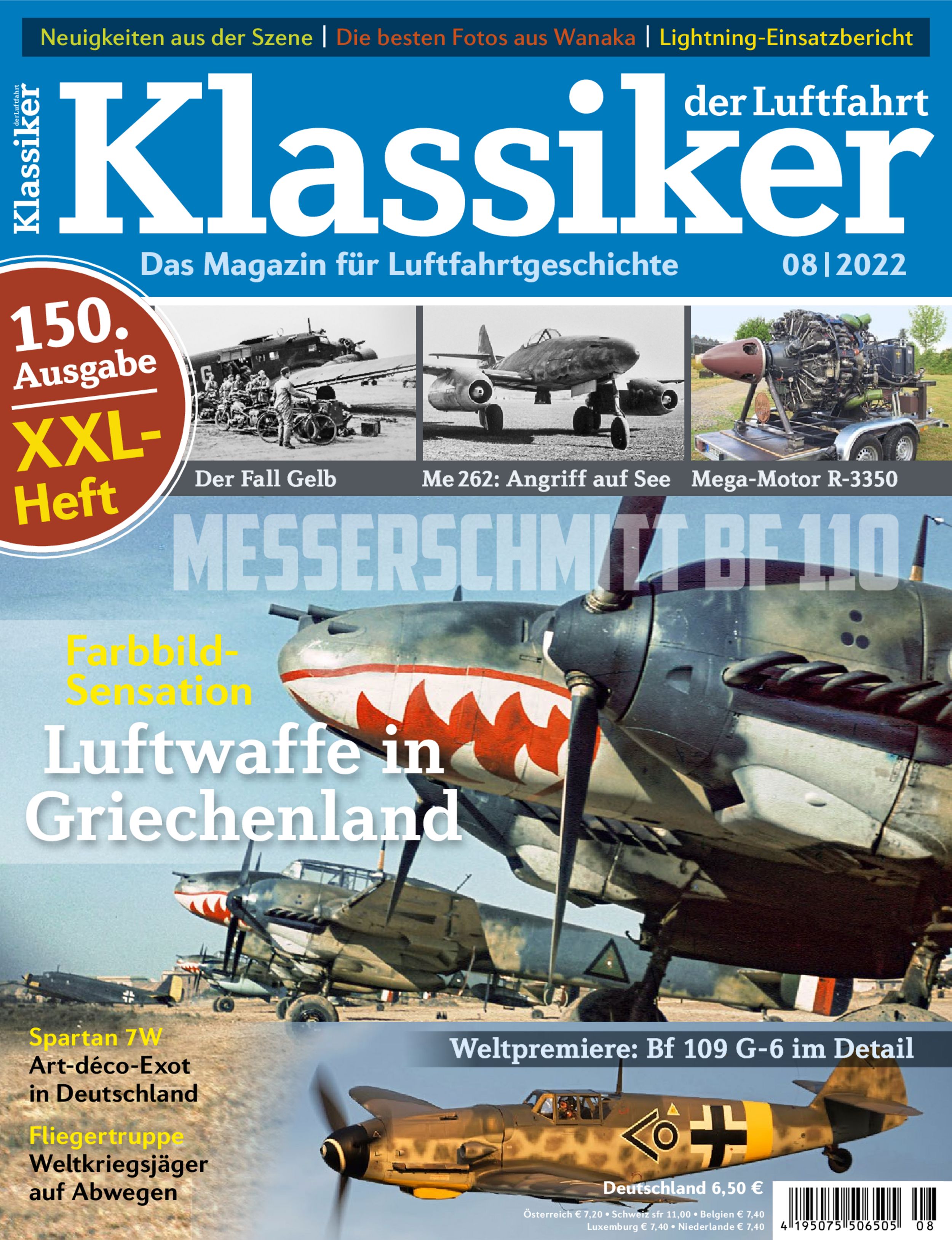 Klassiker der Luftfahrt ePaper 08/2022