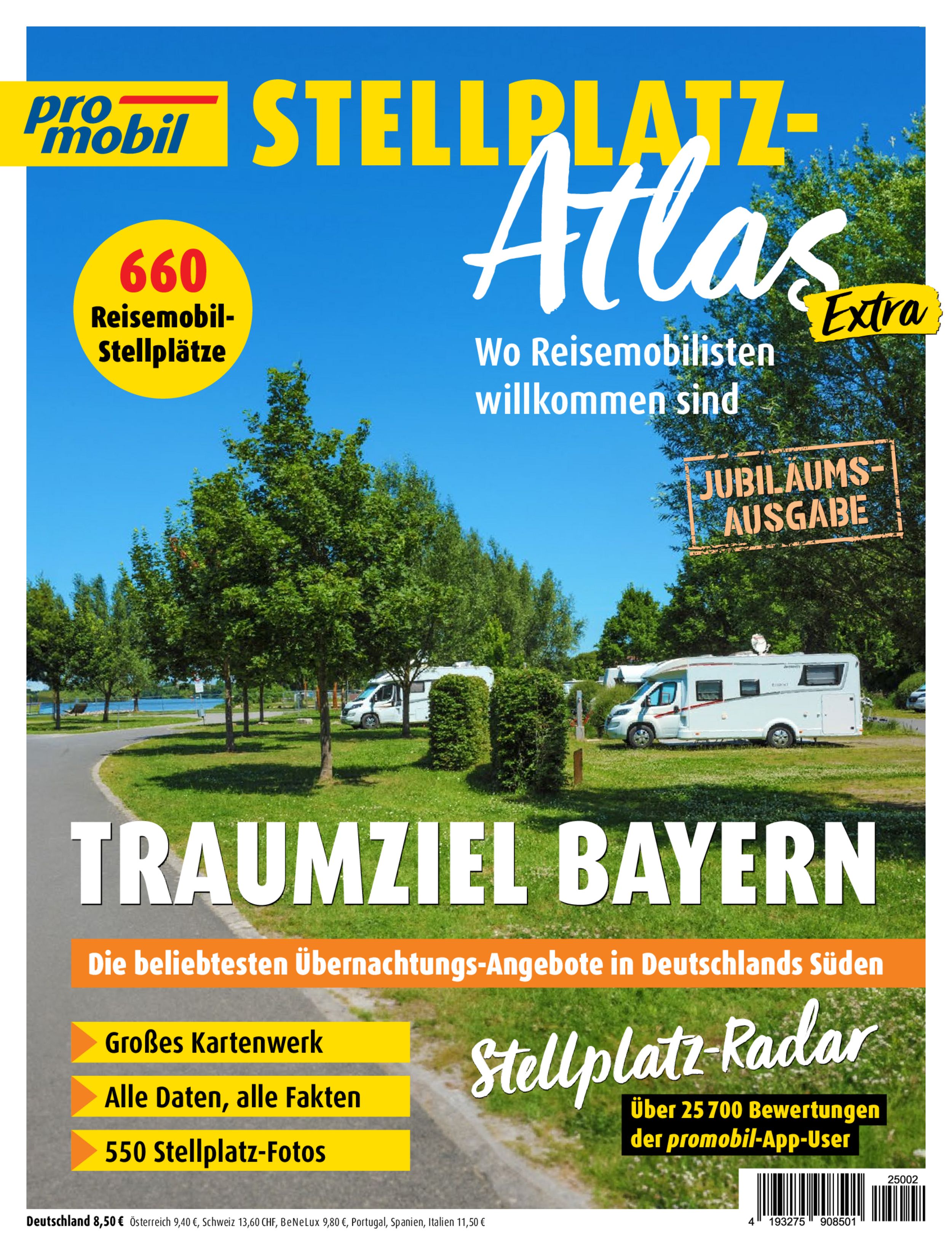 promobil Stellplatz Atlas 02/2025