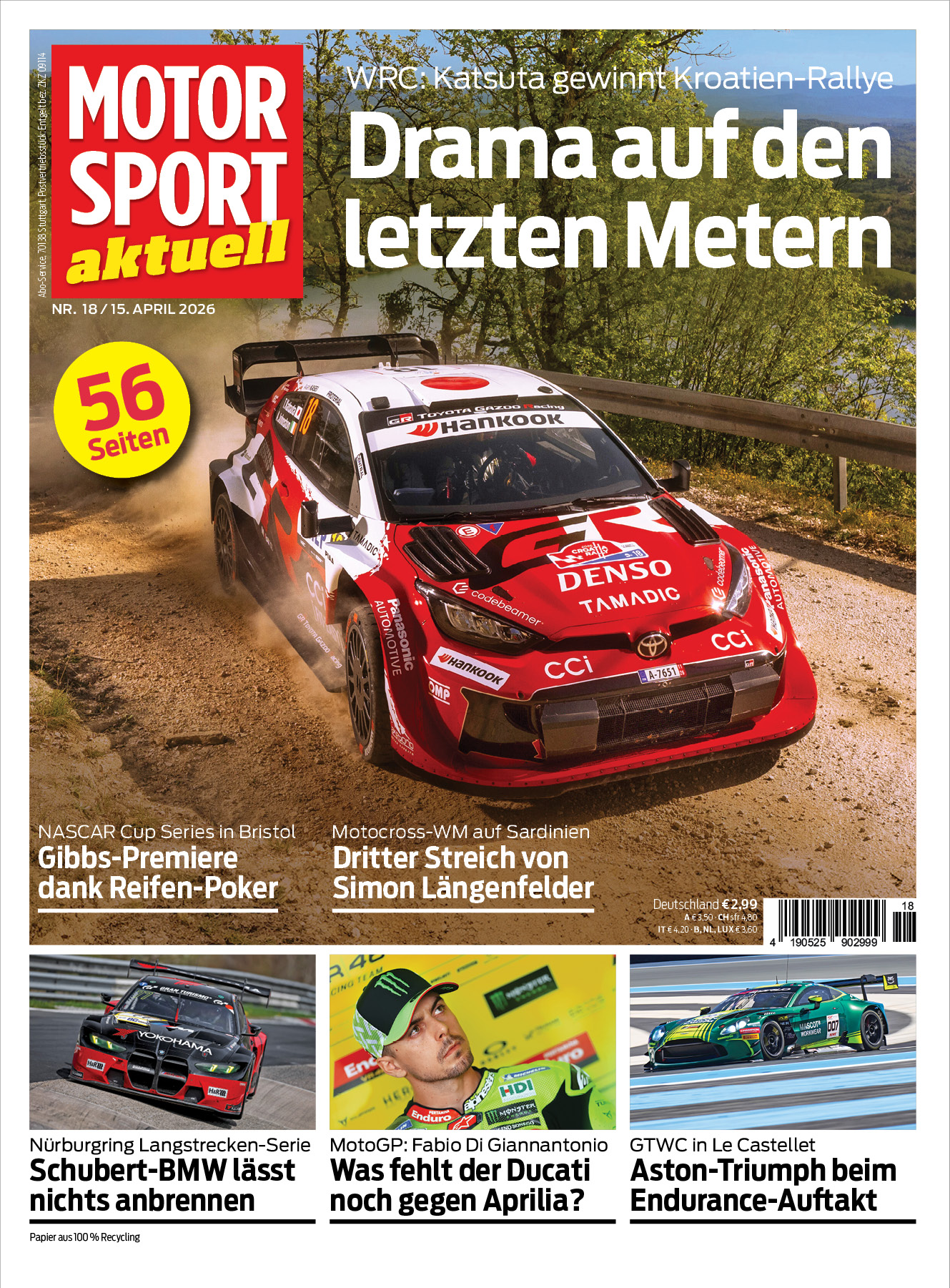 MOTORSPORT aktuell ePaper 18/2026