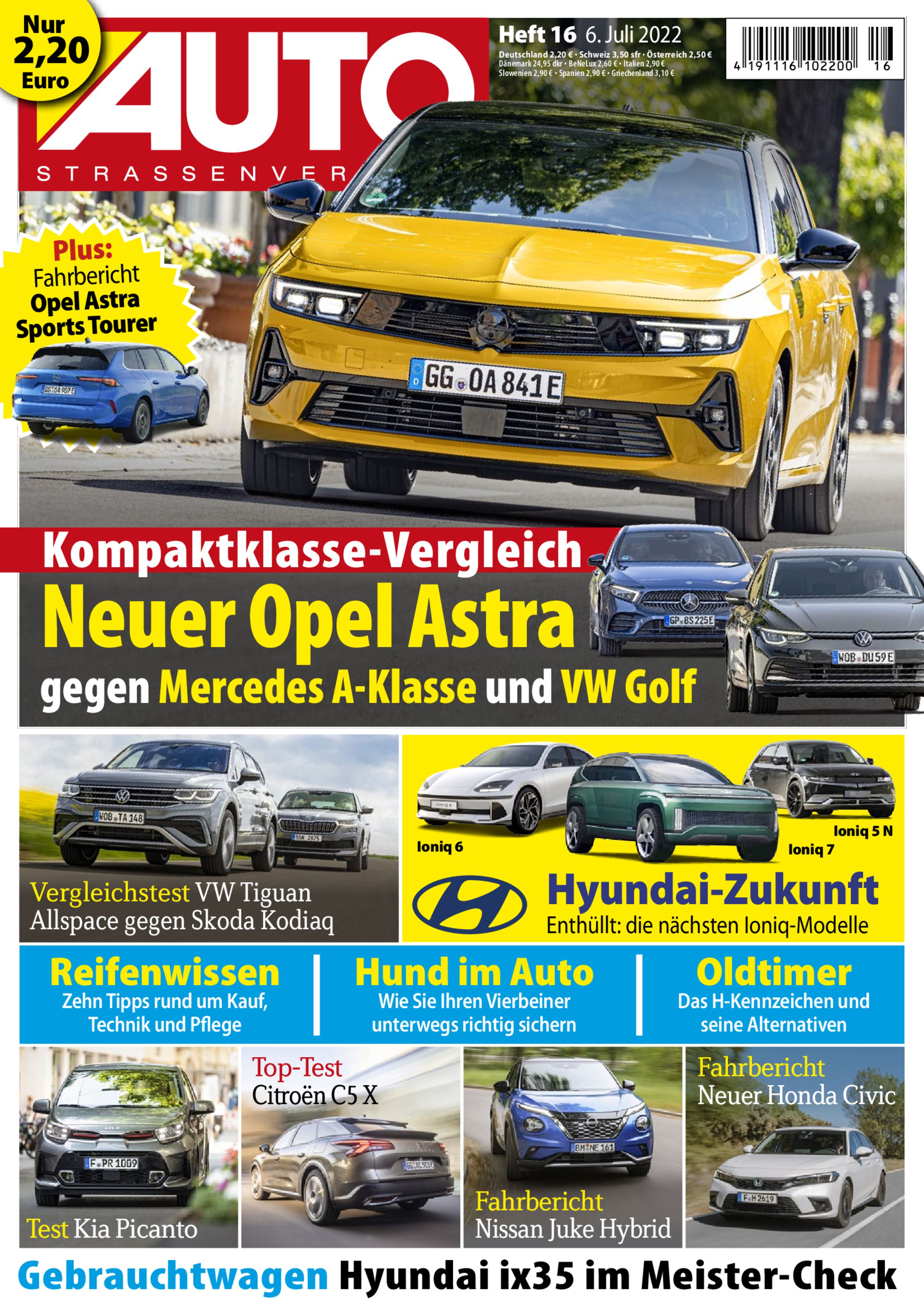 AUTO Stra&szlig;enverkehr ePaper 16/2022