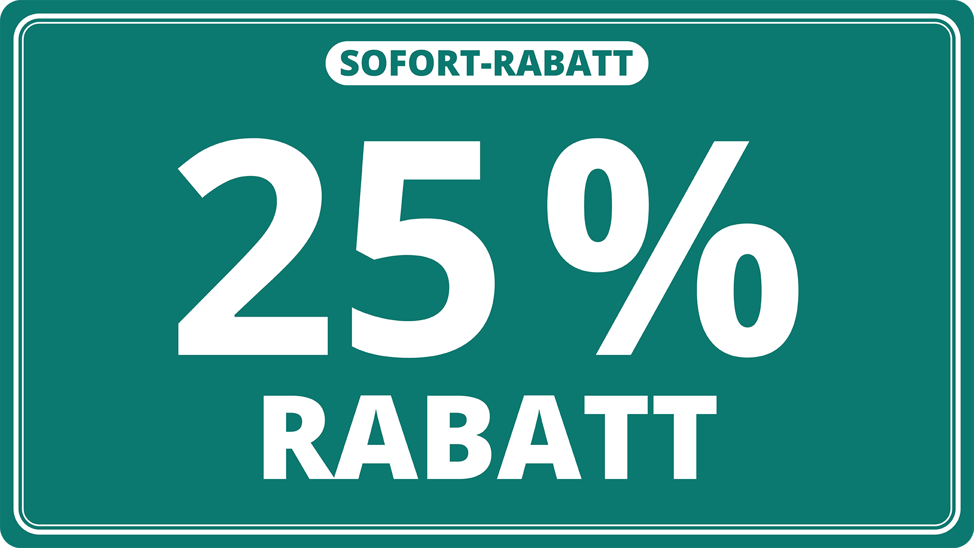 25 % Sofort-Rabatt auf Ihr Abo