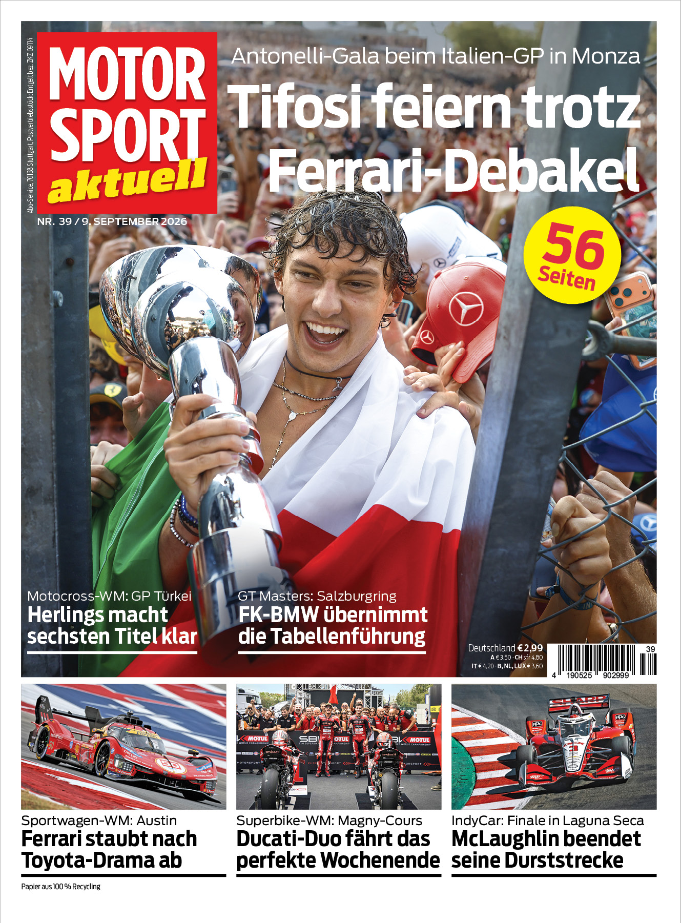 MOTORSPORT aktuell 39/2026