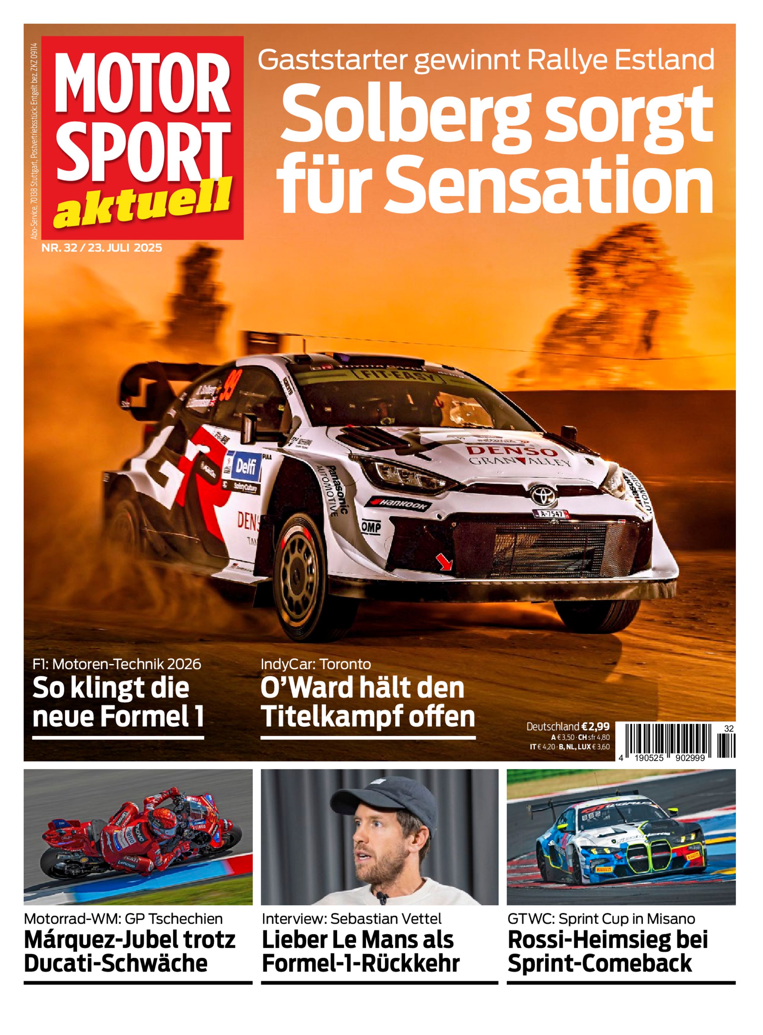 MOTORSPORT aktuell 32/2025