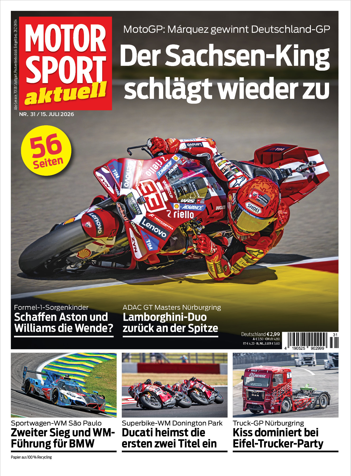MOTORSPORT aktuell 31/2026