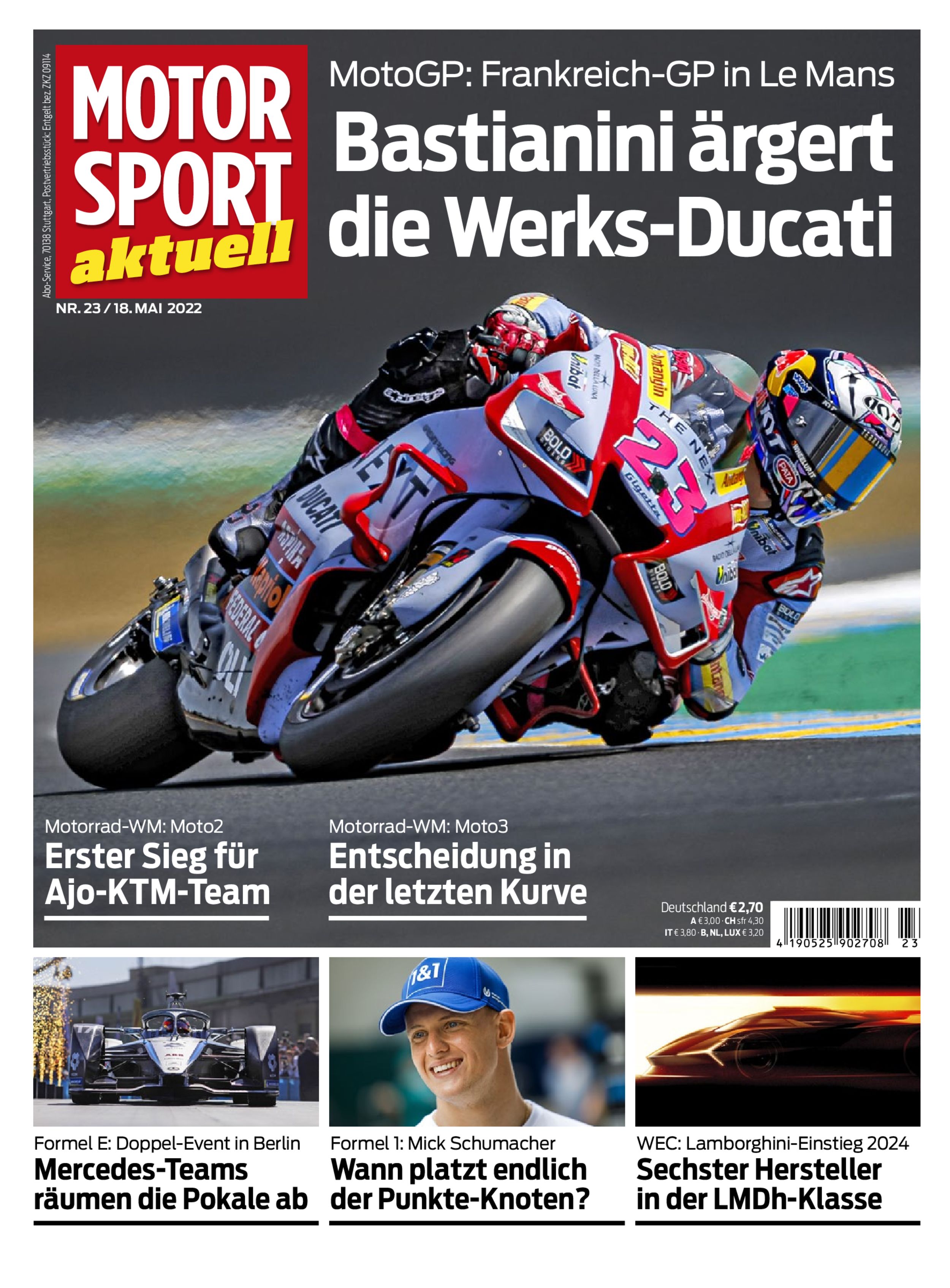 MOTORSPORT aktuell ePaper 23/2022