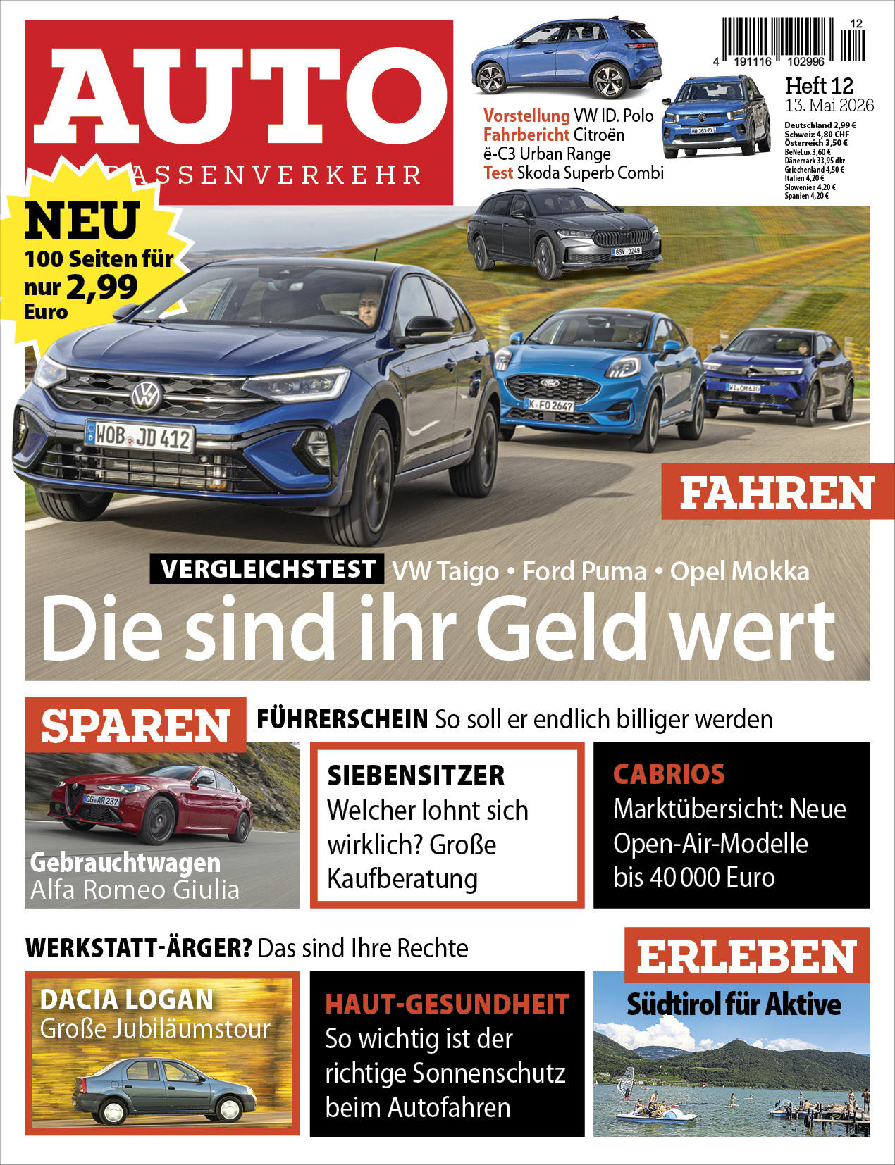AUTO Stra&szlig;enverkehr 12/2026