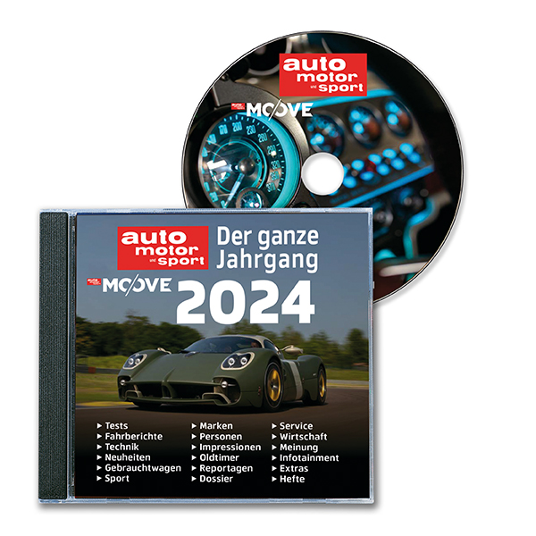 auto motor und sport + MO/OVE Jahrgangs DVD 2024