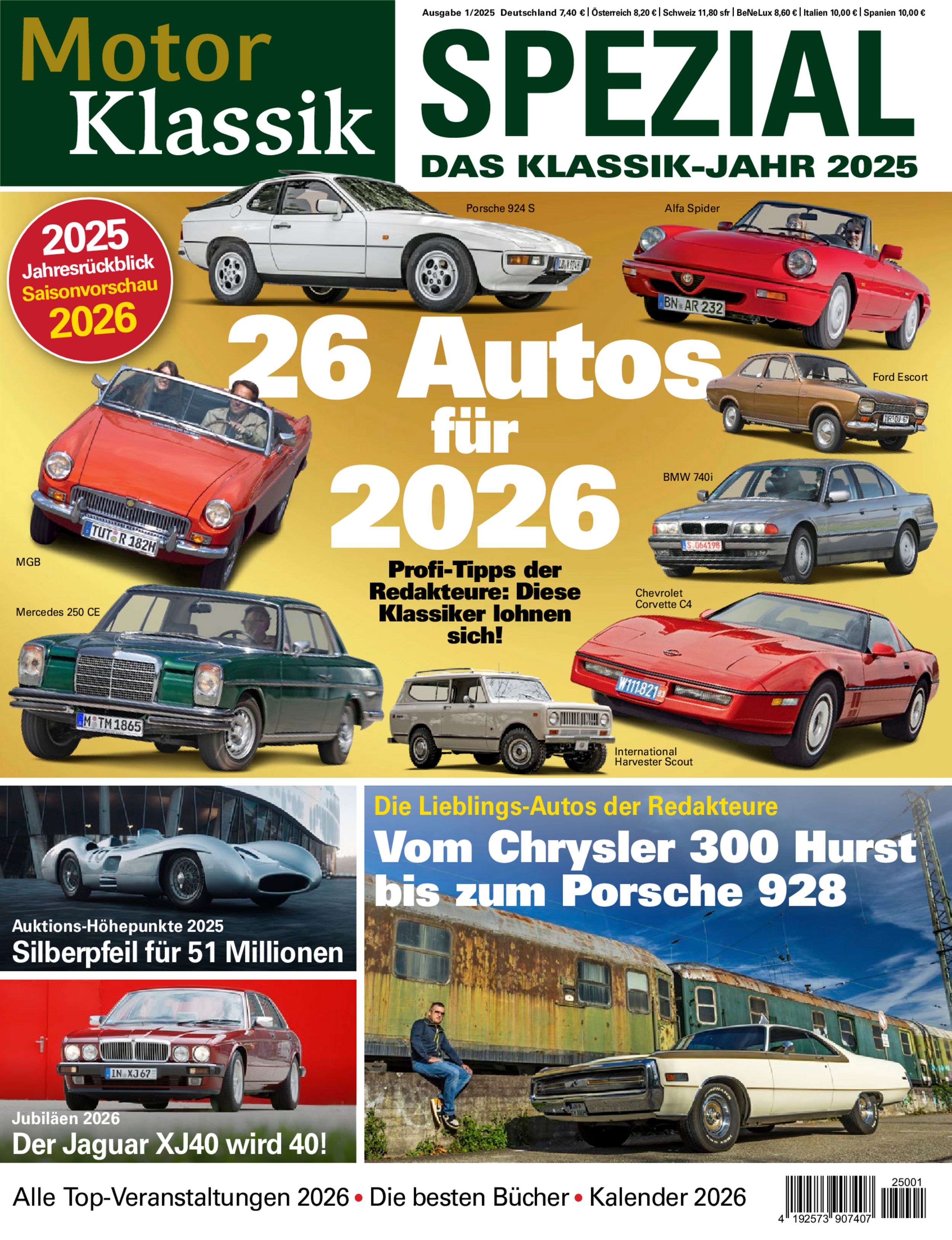Motor Klassik Sonderheft 01/2025