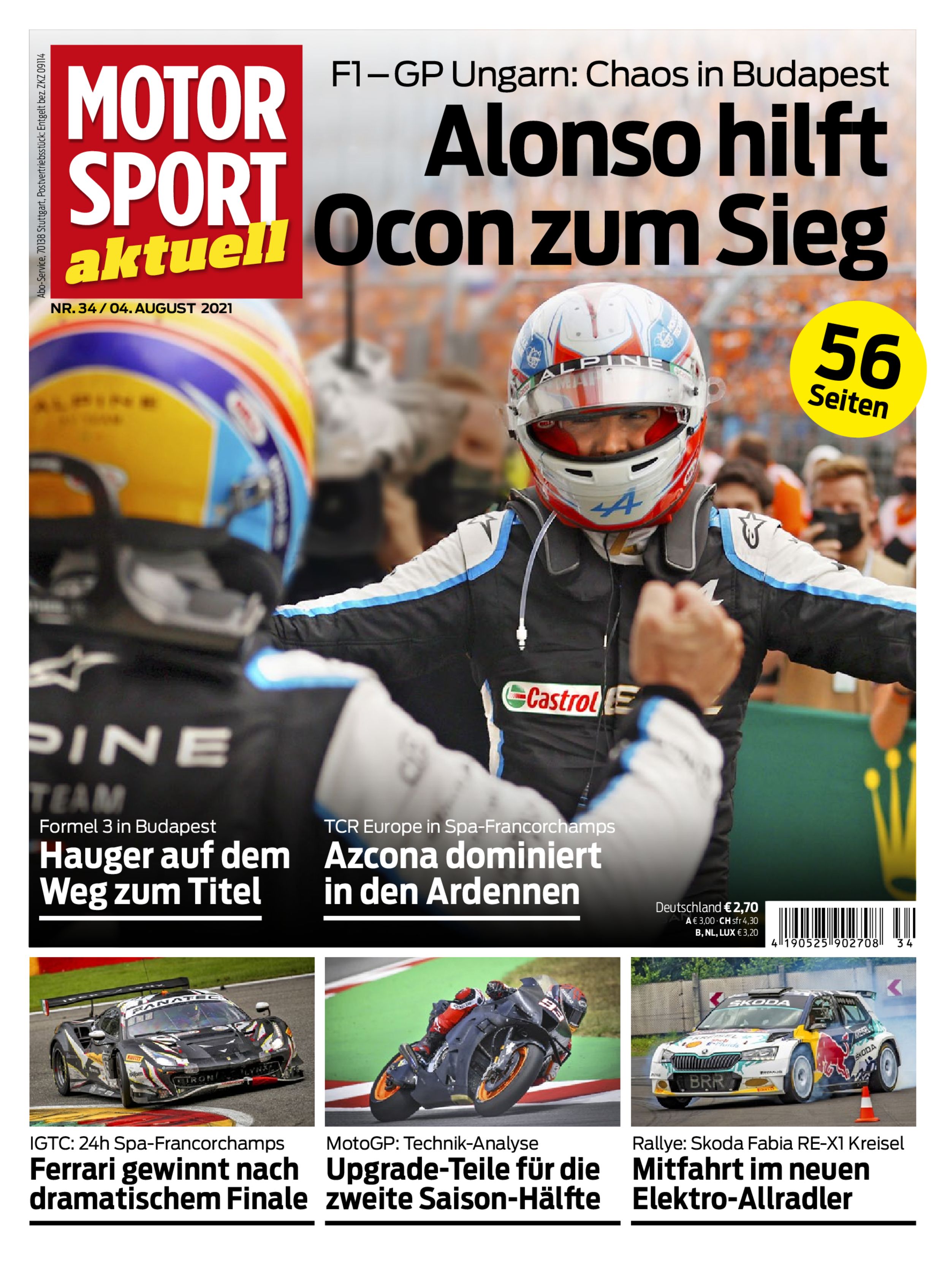 MOTORSPORT aktuell ePaper 34/2021