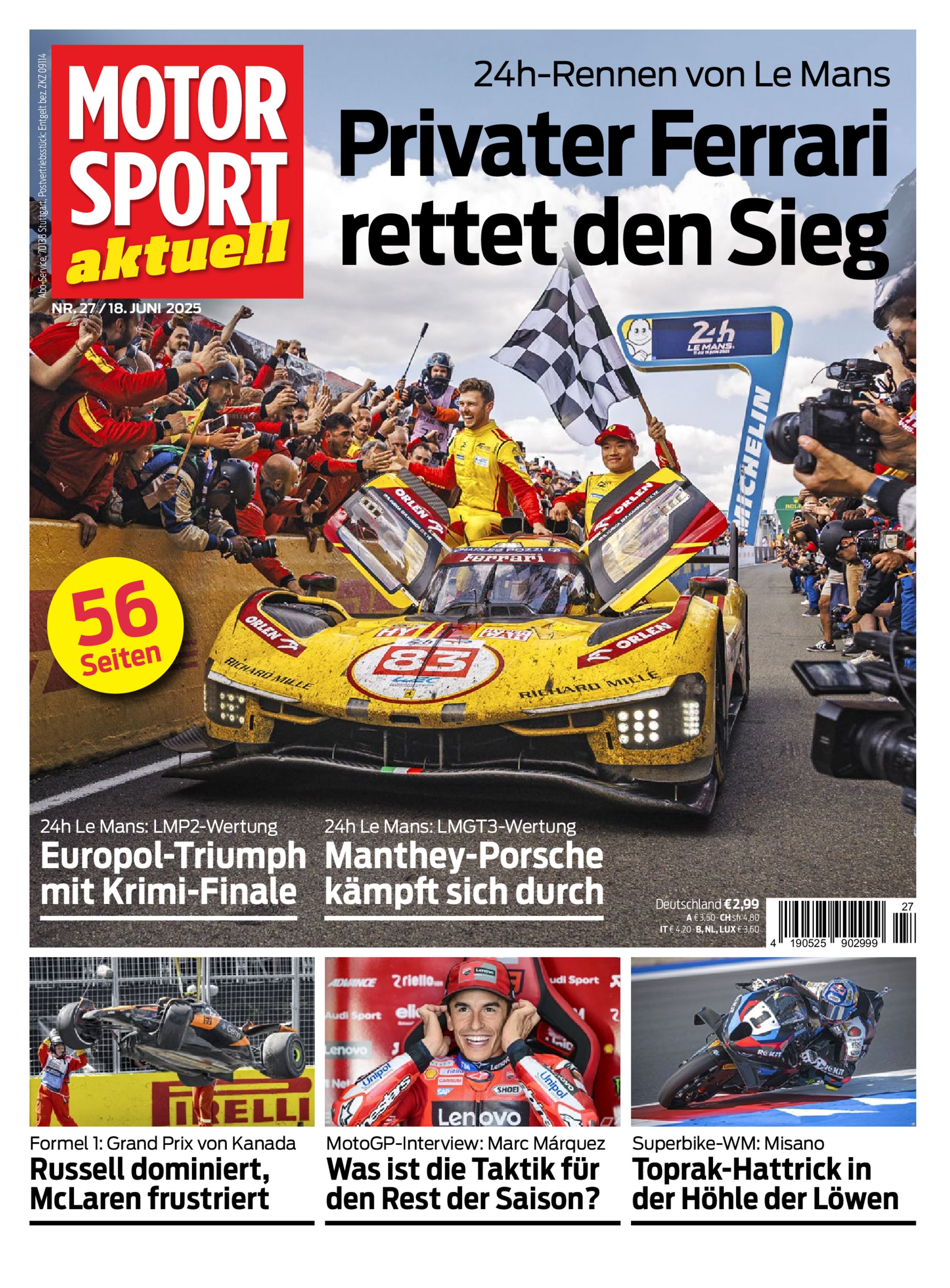 MOTORSPORT aktuell ePaper 27/2025