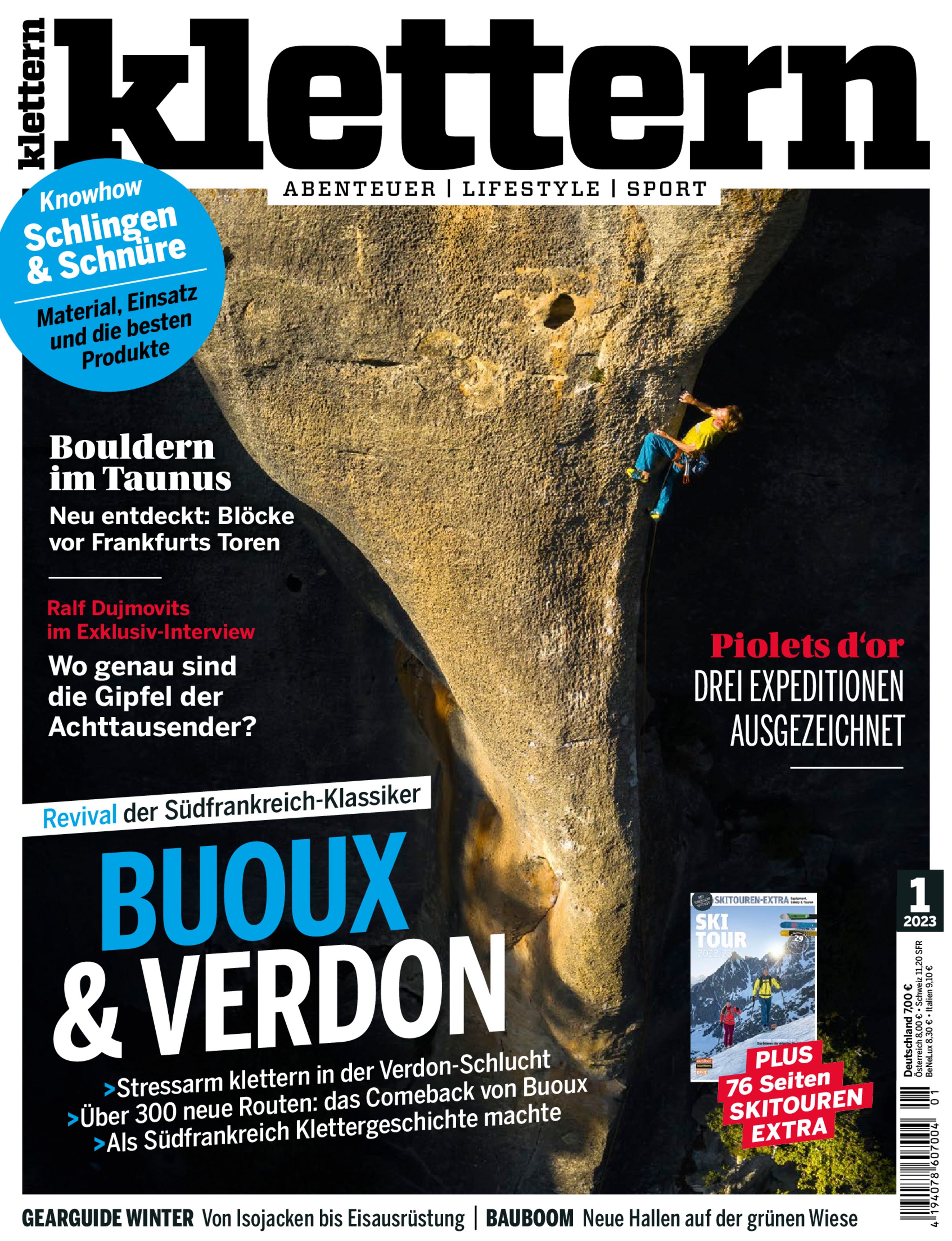 klettern ePaper 01/2023