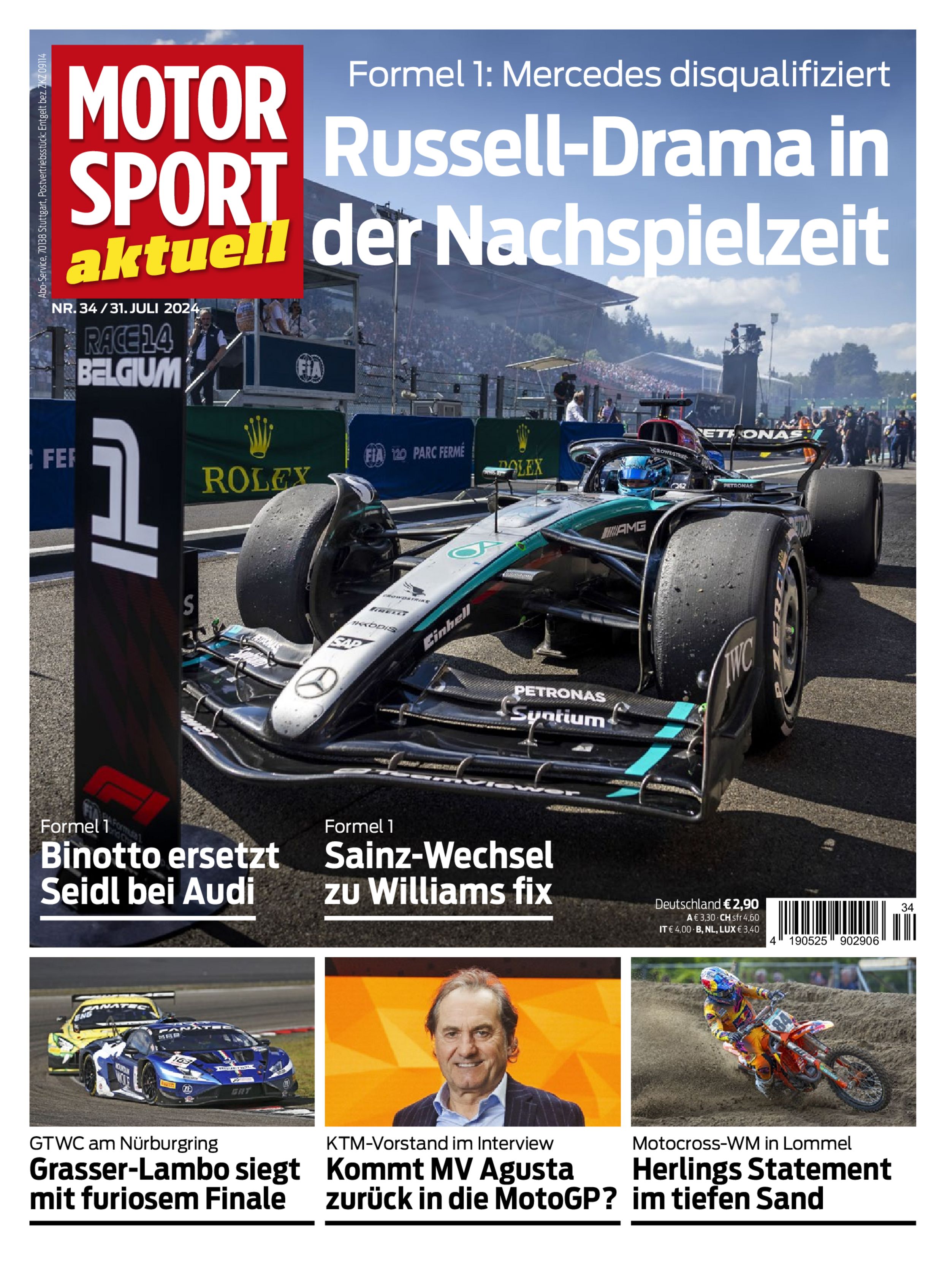 MOTORSPORT aktuell ePaper 34/2024