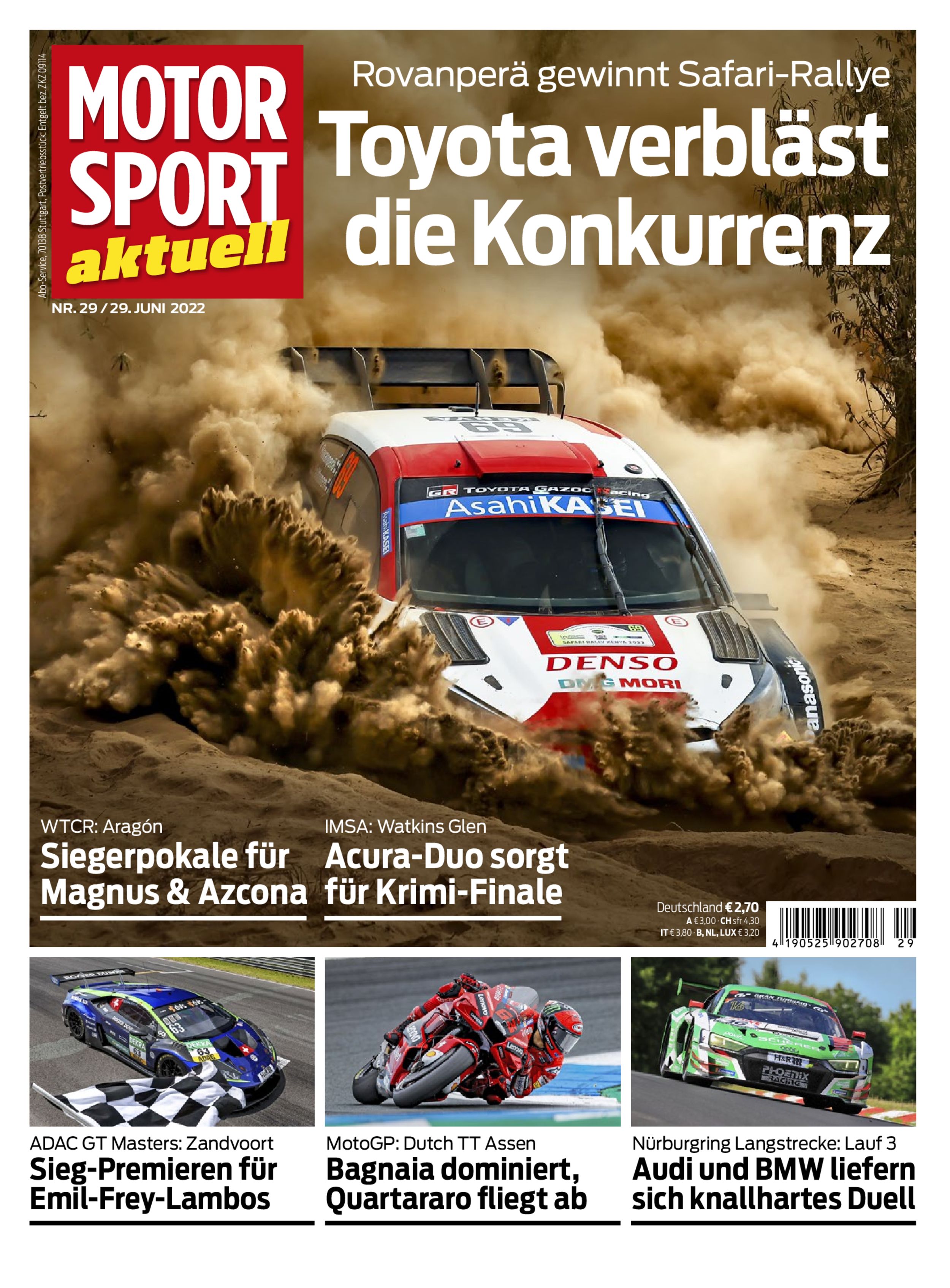MOTORSPORT aktuell ePaper 29/2022