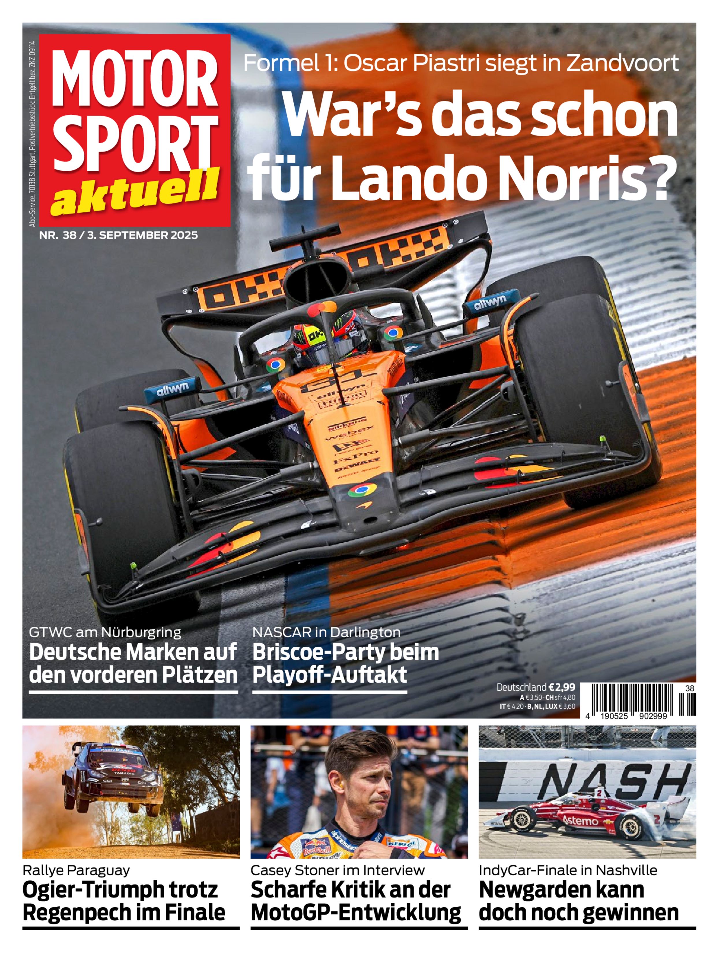 MOTORSPORT aktuell 38/2025