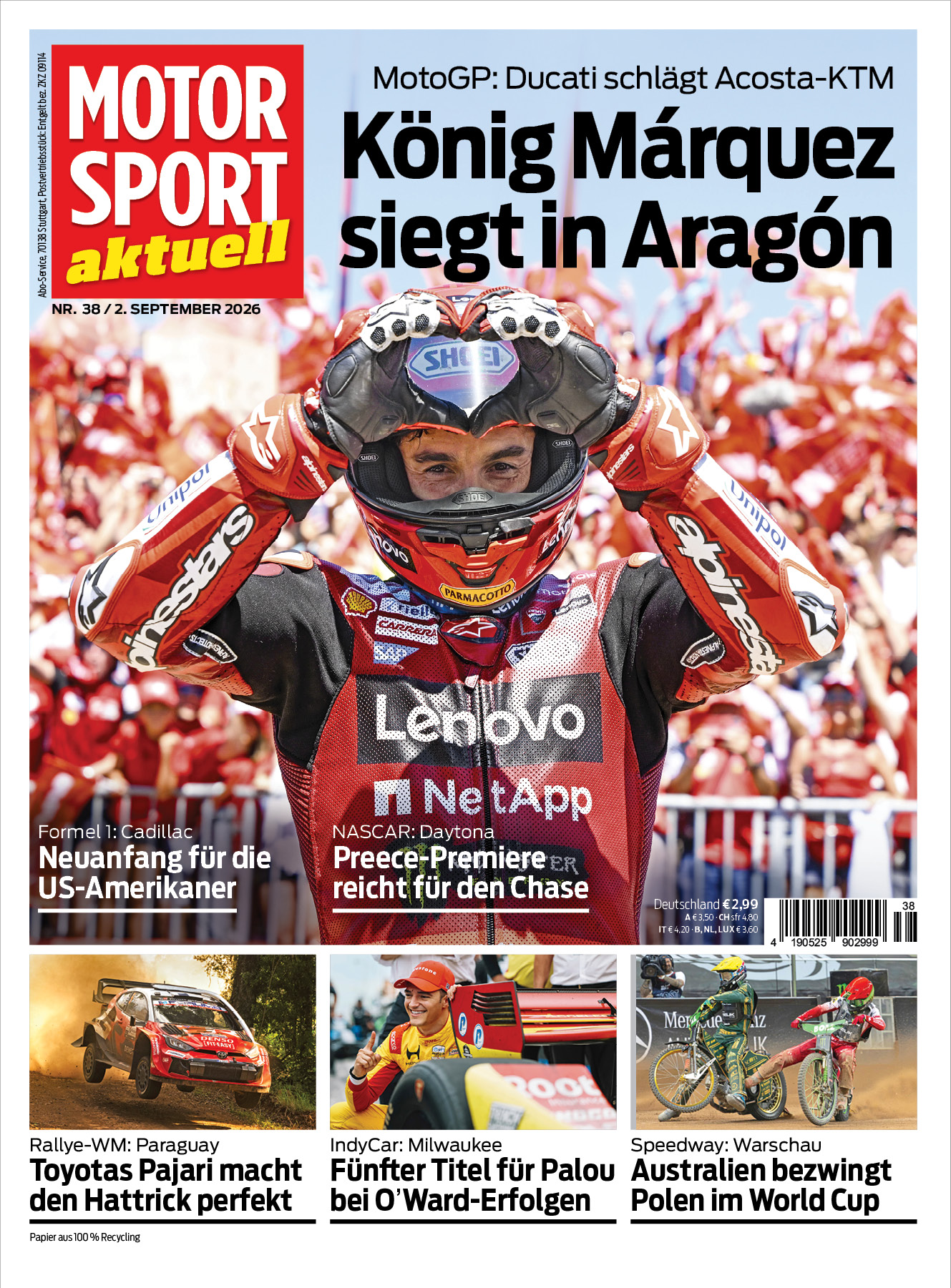 MOTORSPORT aktuell 38/2026