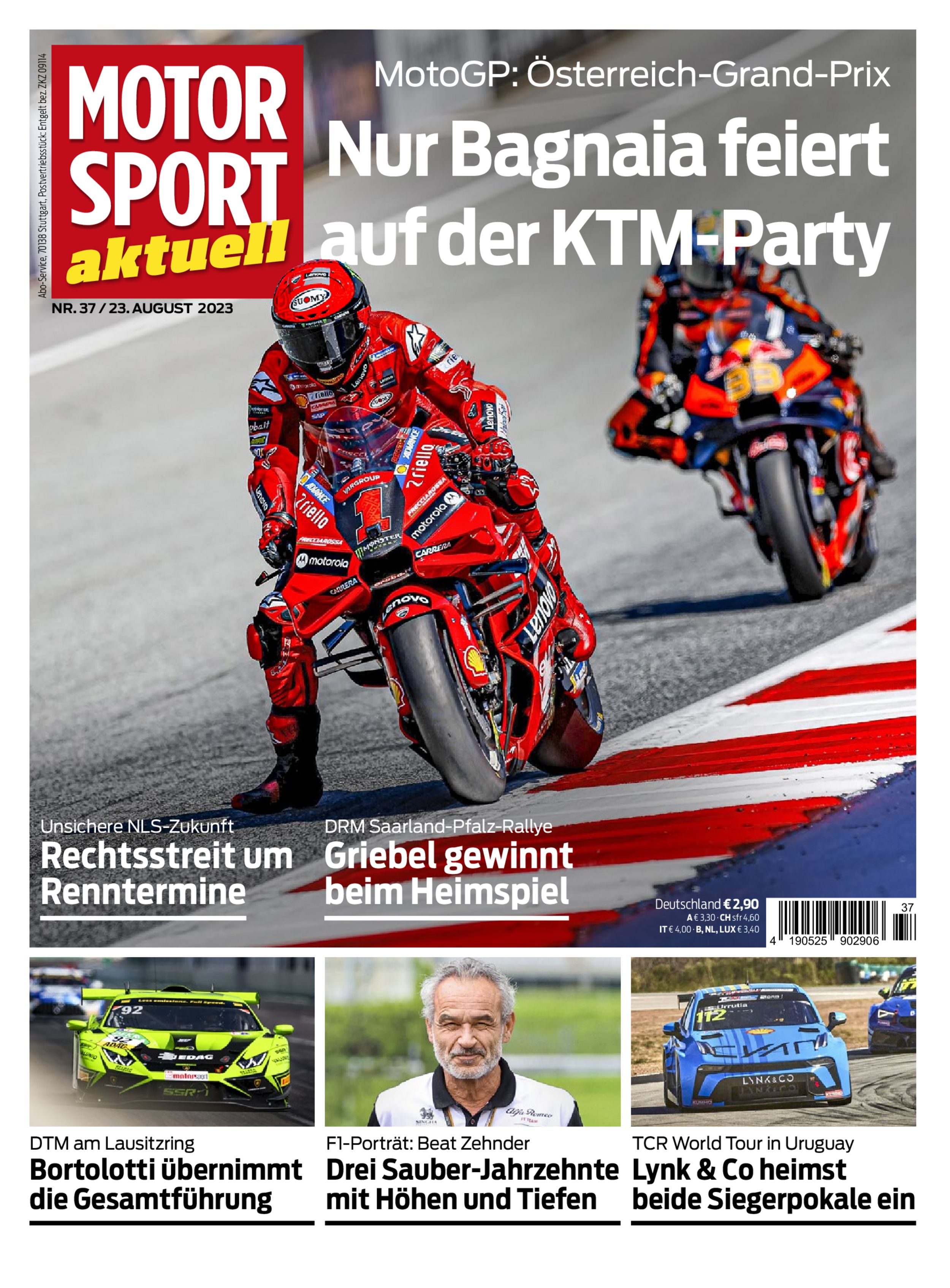 MOTORSPORT aktuell ePaper 37/2023