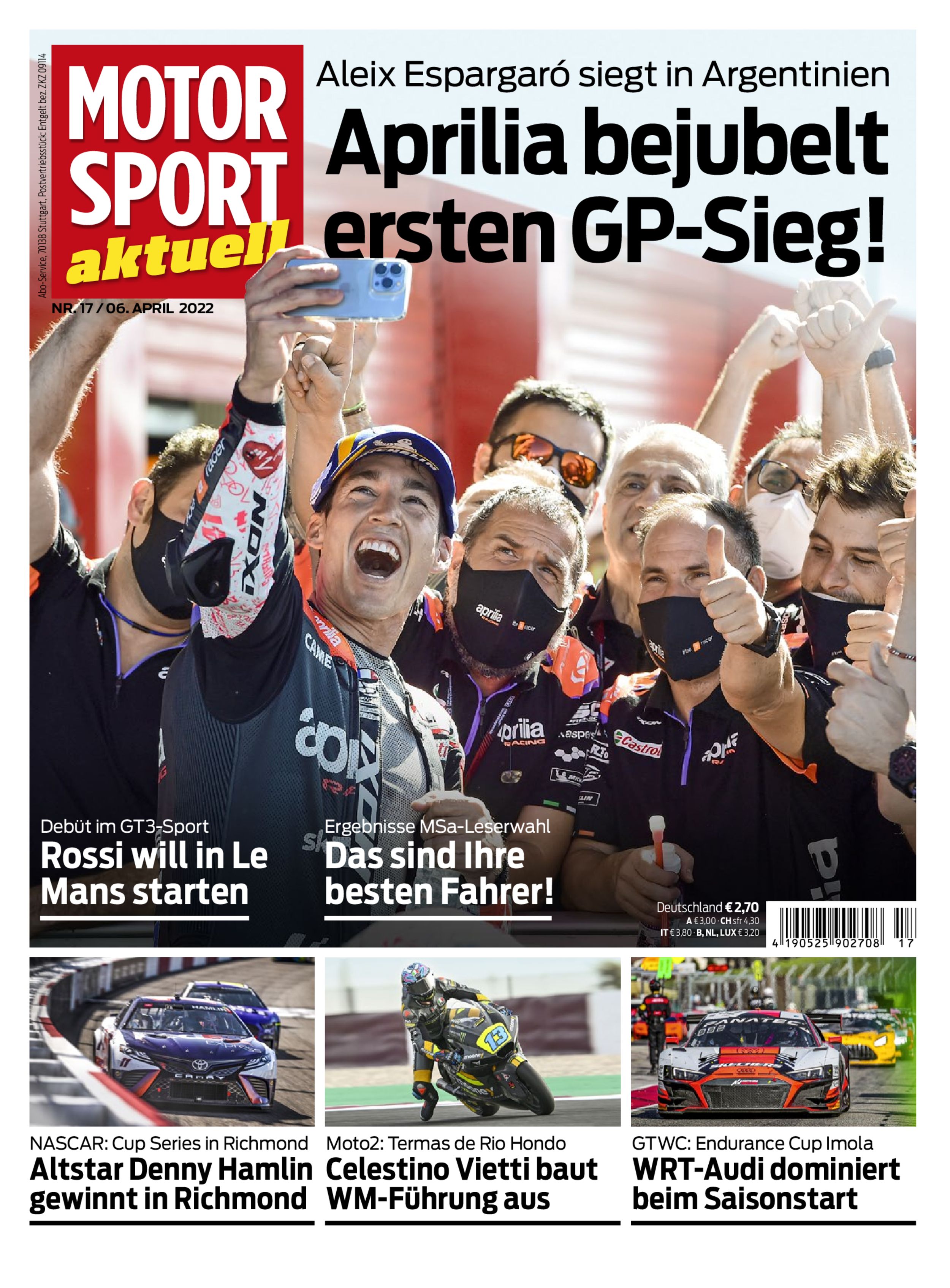 MOTORSPORT aktuell ePaper 17/2022