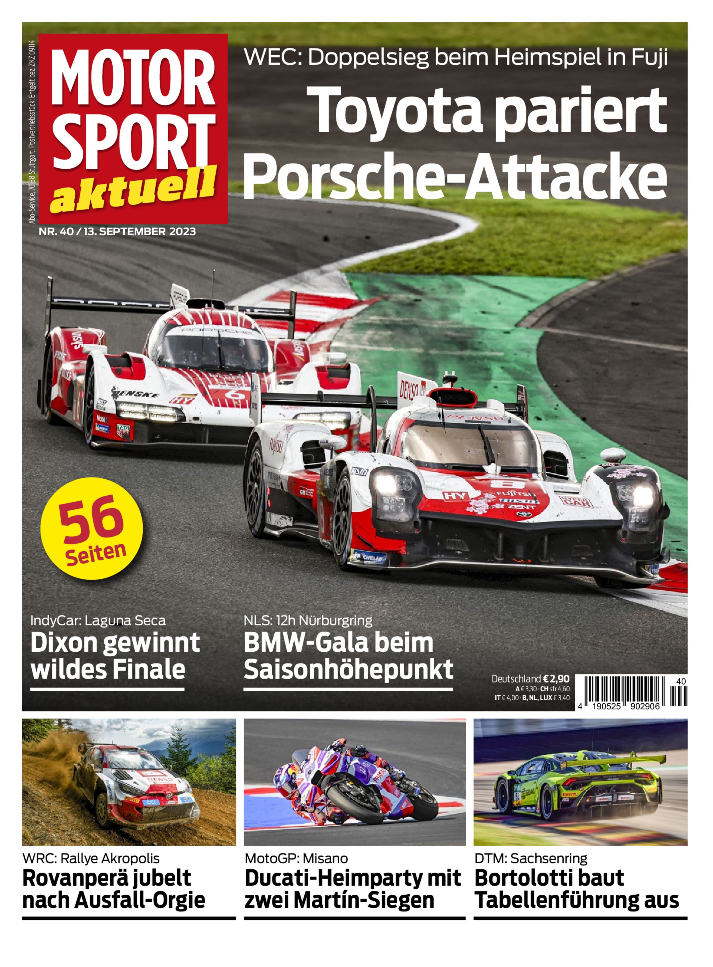 MOTORSPORT aktuell ePaper 40/2023