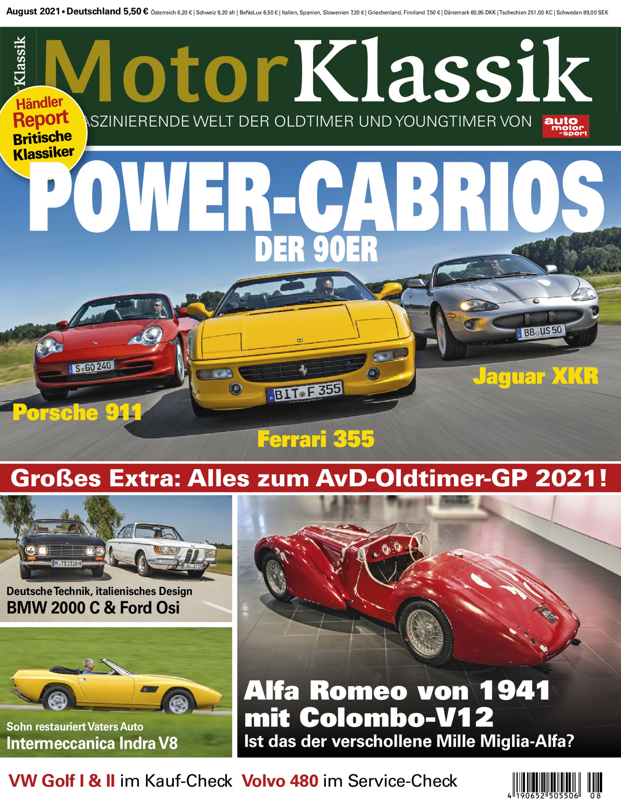 Motor Klassik ePaper 08/2021
