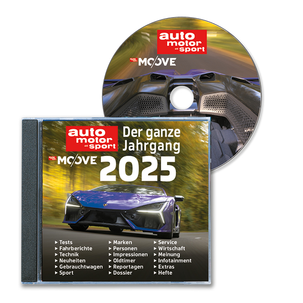 auto motor und sport + MO/OVE Jahrgangs DVD 2025