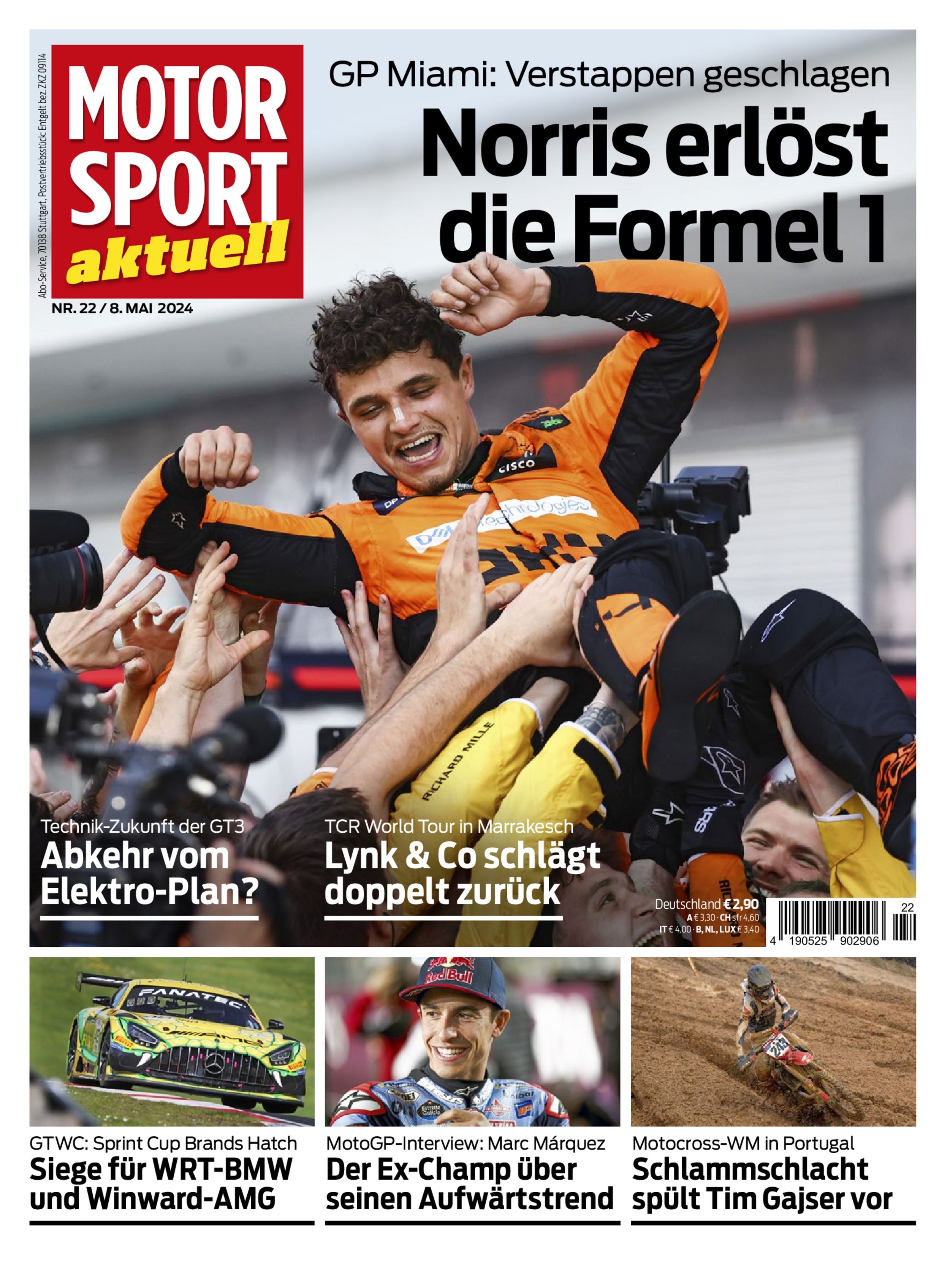 MOTORSPORT aktuell ePaper 22/2024