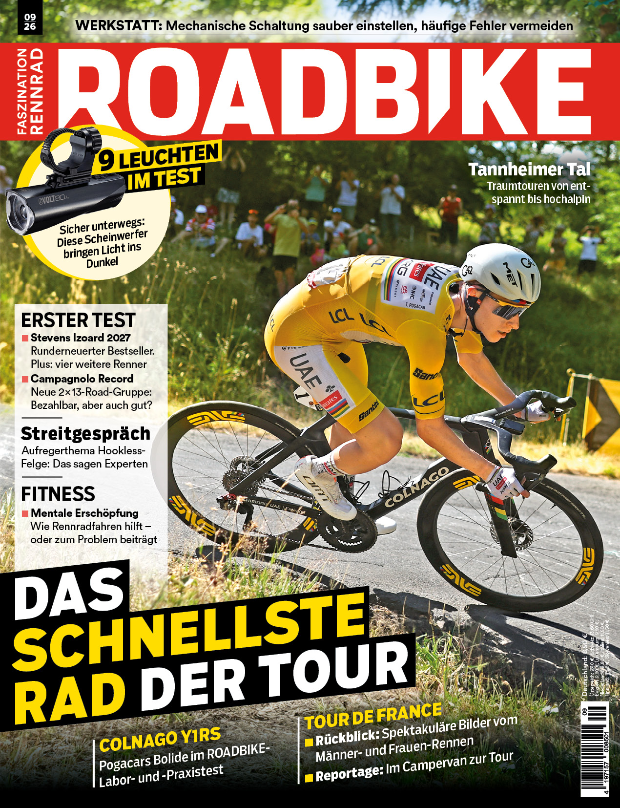 ROADBIKE Kombi-Abo, Print + E-Paper (10 Ausgaben)