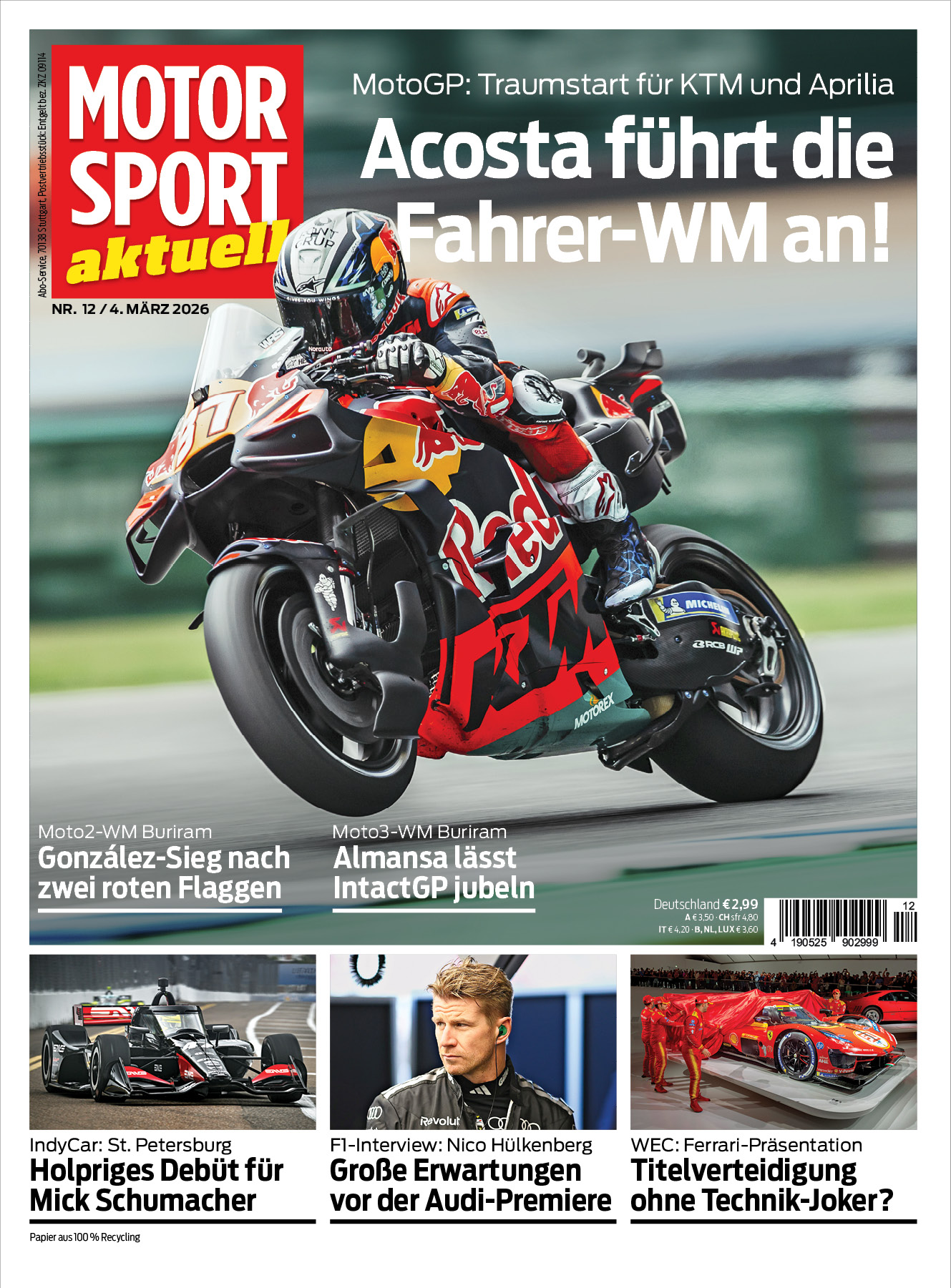 MOTORSPORT aktuell ePaper 12/2026