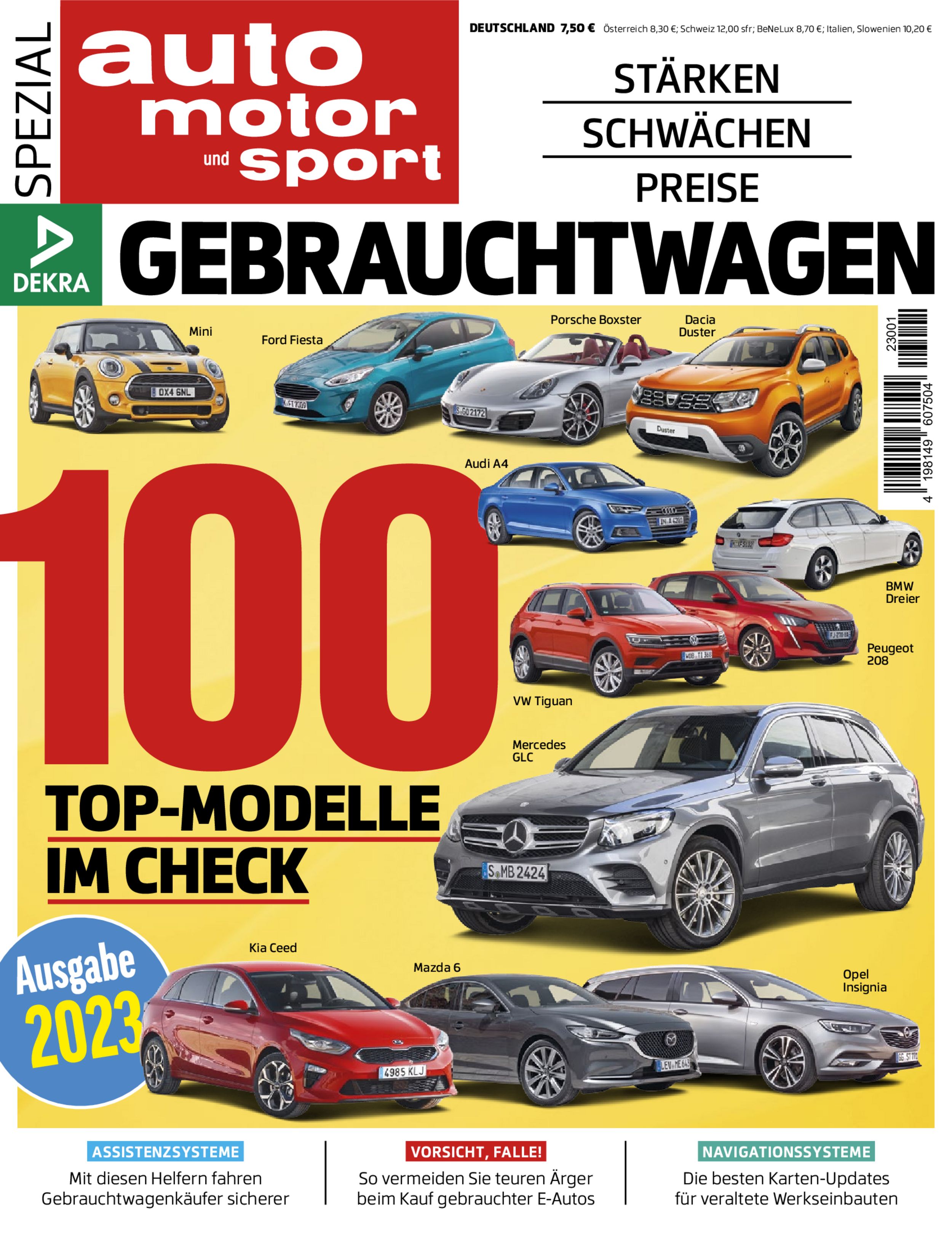 auto motor und sport Spezial Gebrauchtwagen ePaper 01/2023