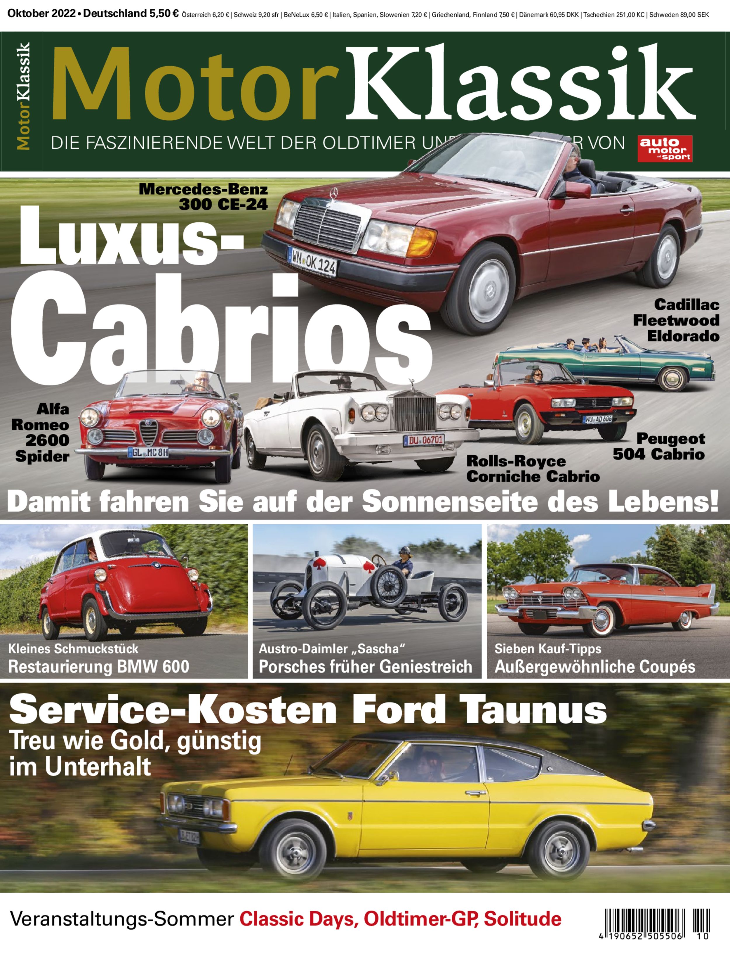 Motor Klassik ePaper 10/2022