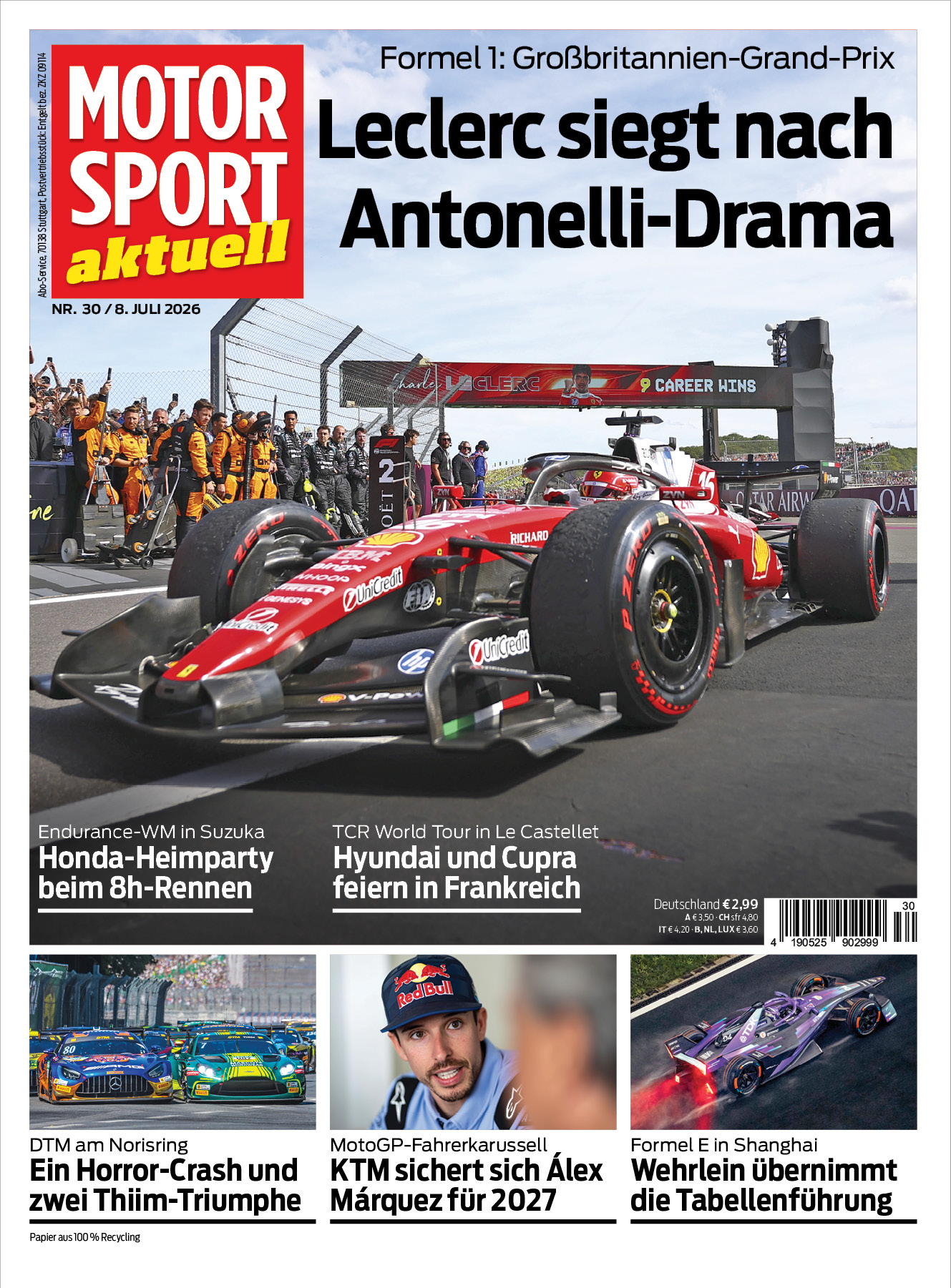 MOTORSPORT aktuell 30/2026