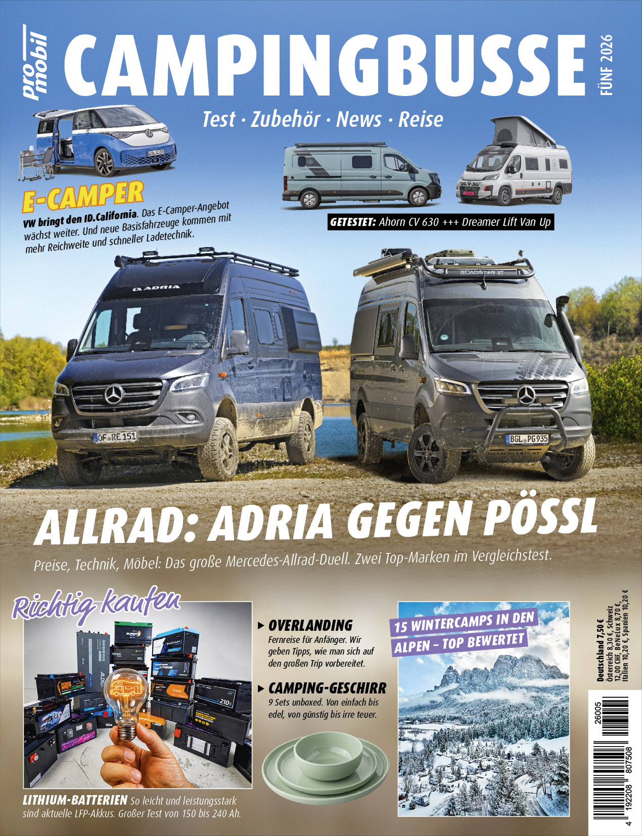 CAMPINGBUSSE Winter-Angebot!