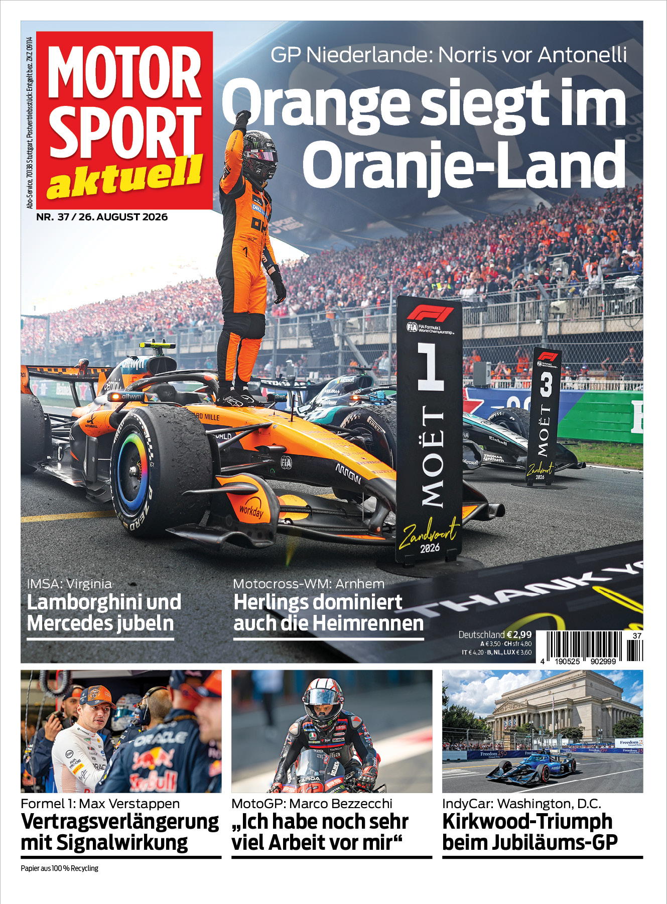 MOTORSPORT aktuell 37/2026