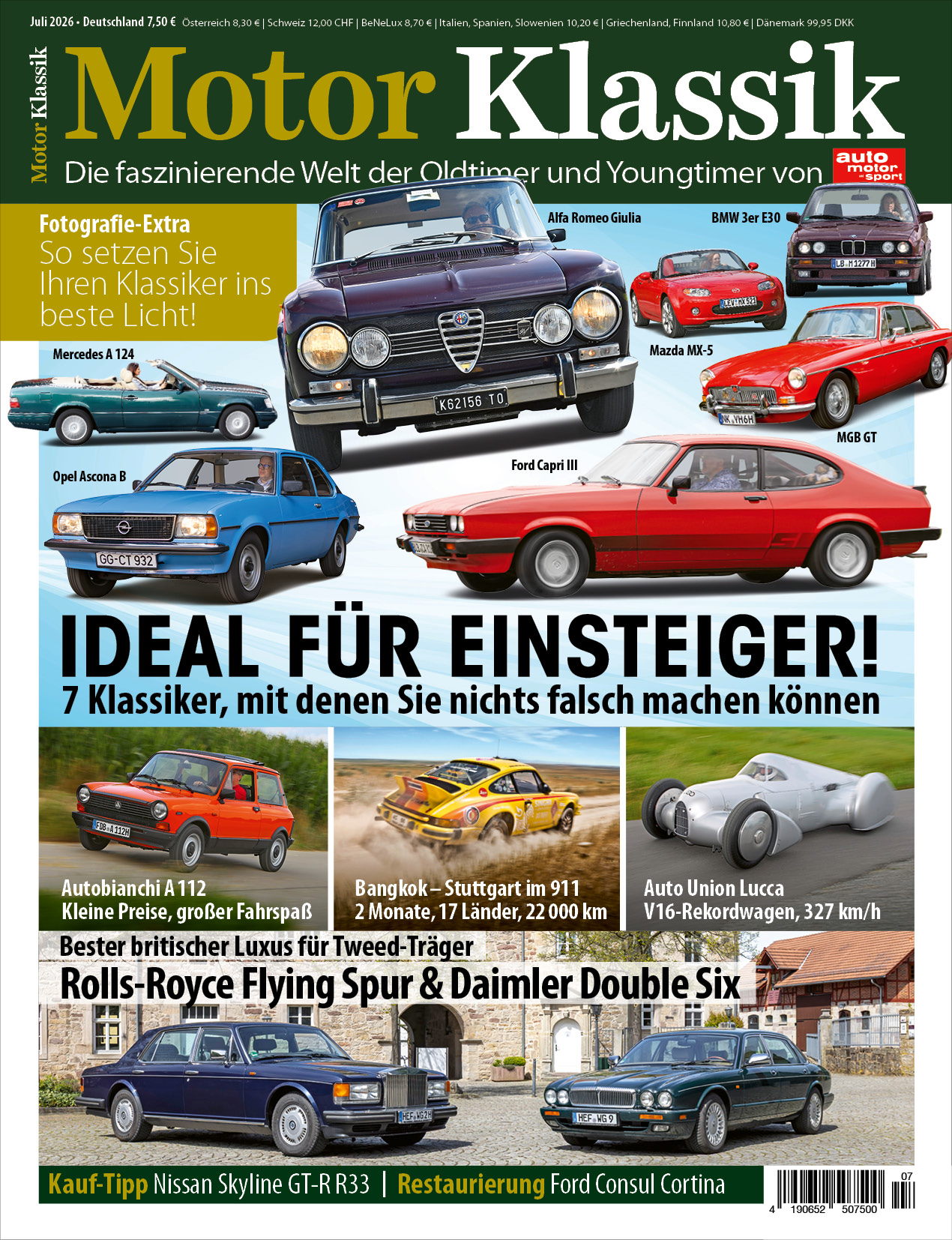 Motor Klassik 07/2026