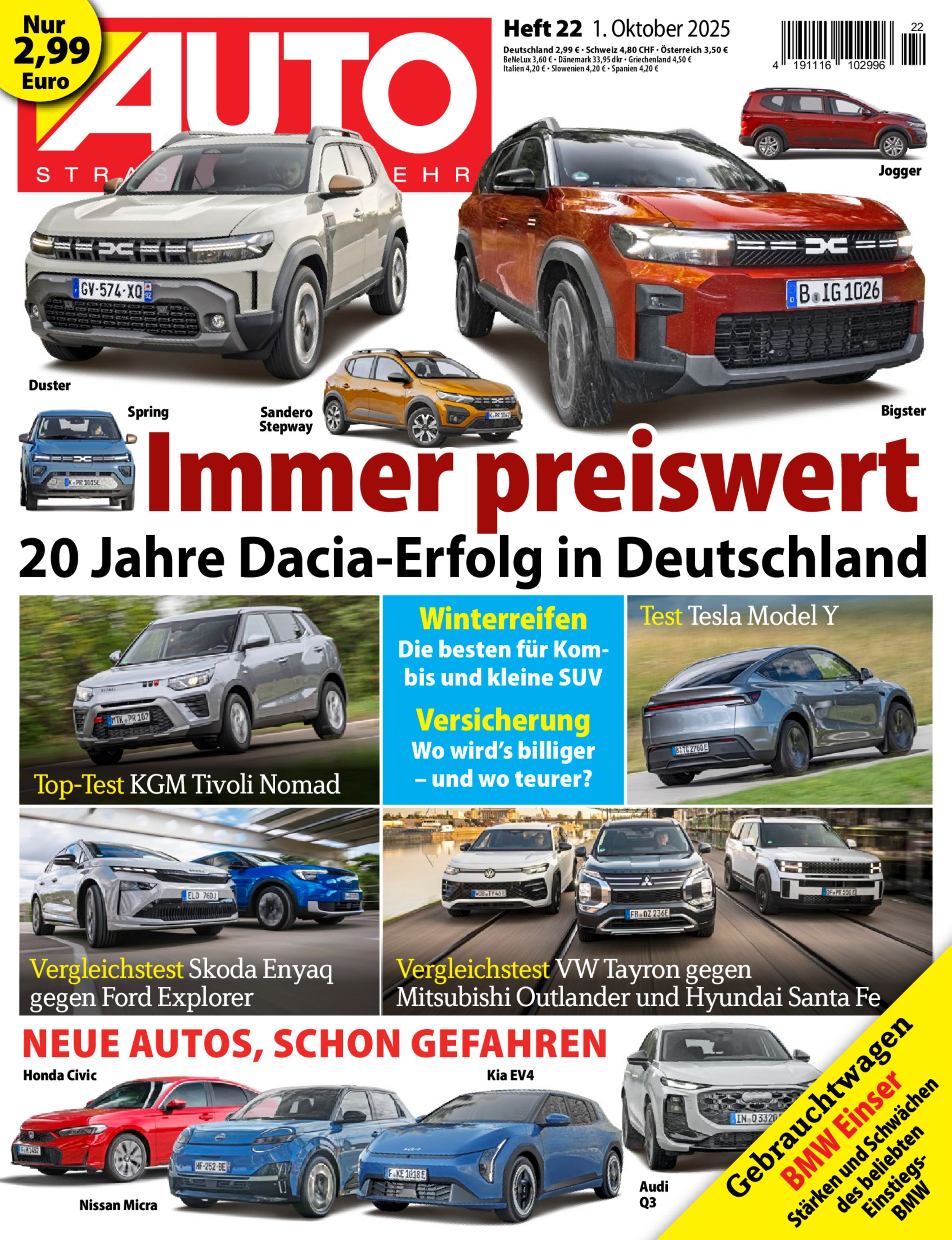 AUTO Stra&szlig;enverkehr 22/2025