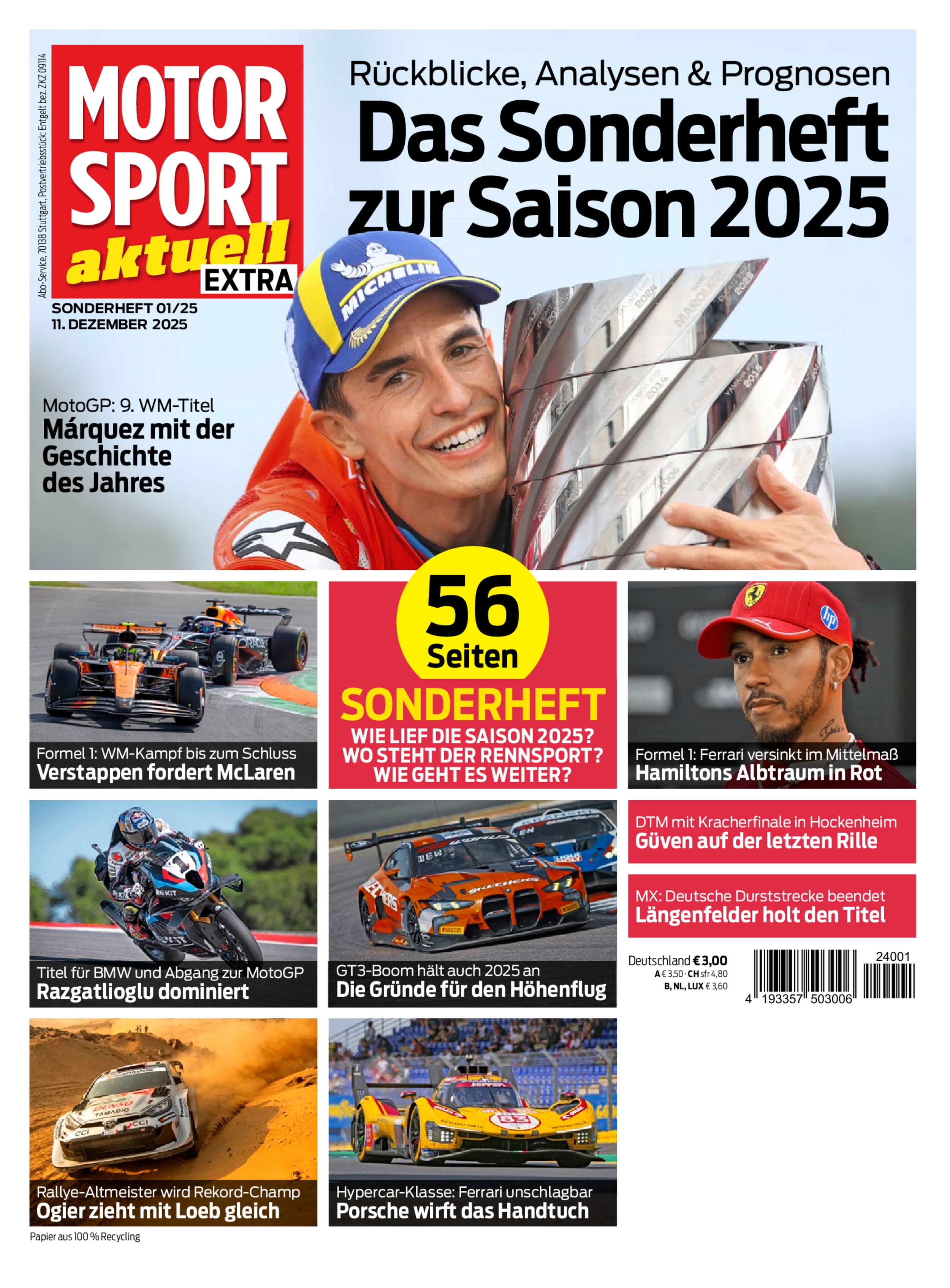 MOTORSPORT aktuell Sonderheft 01/2025
