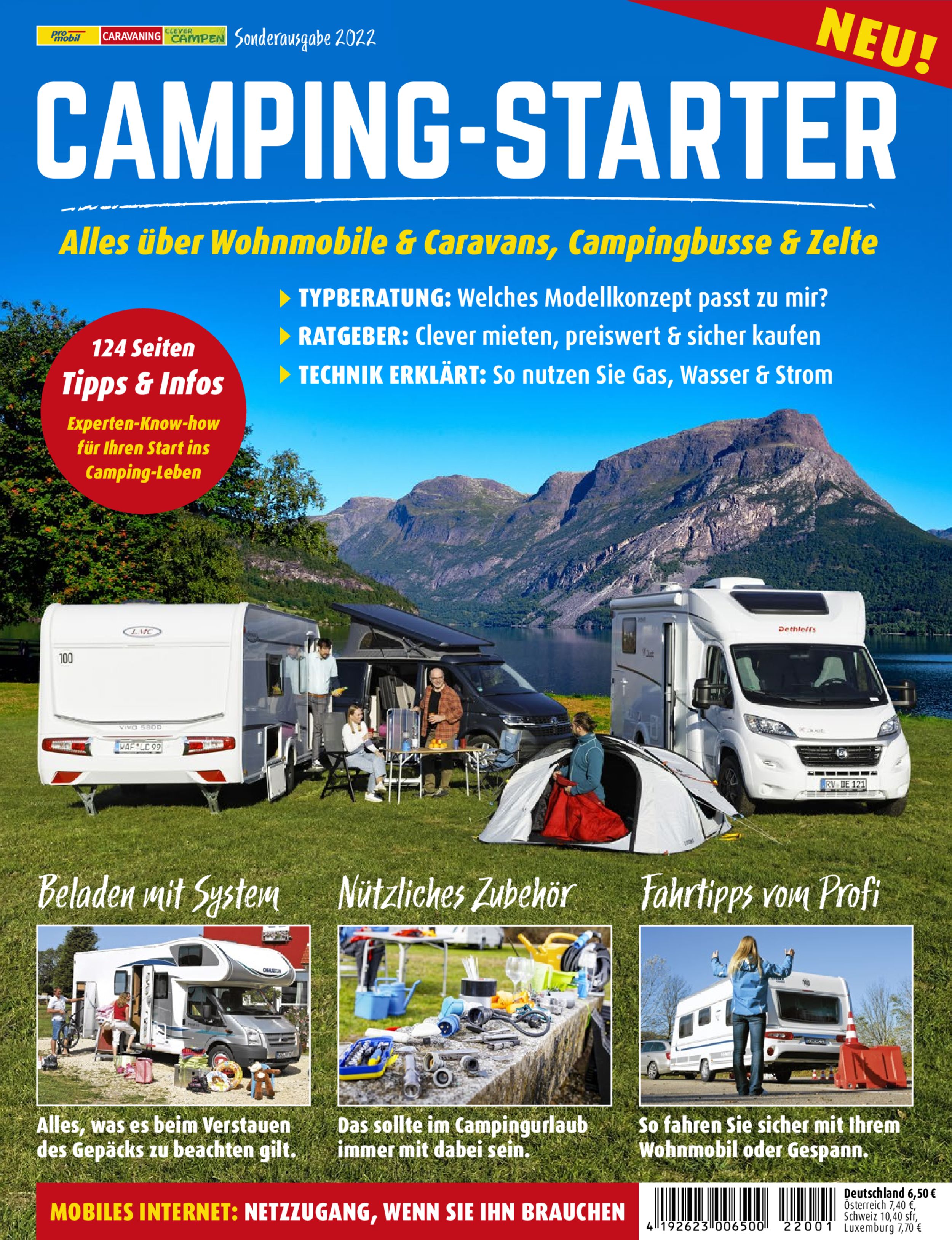 promobil Camping Starter ePaper 01/2022