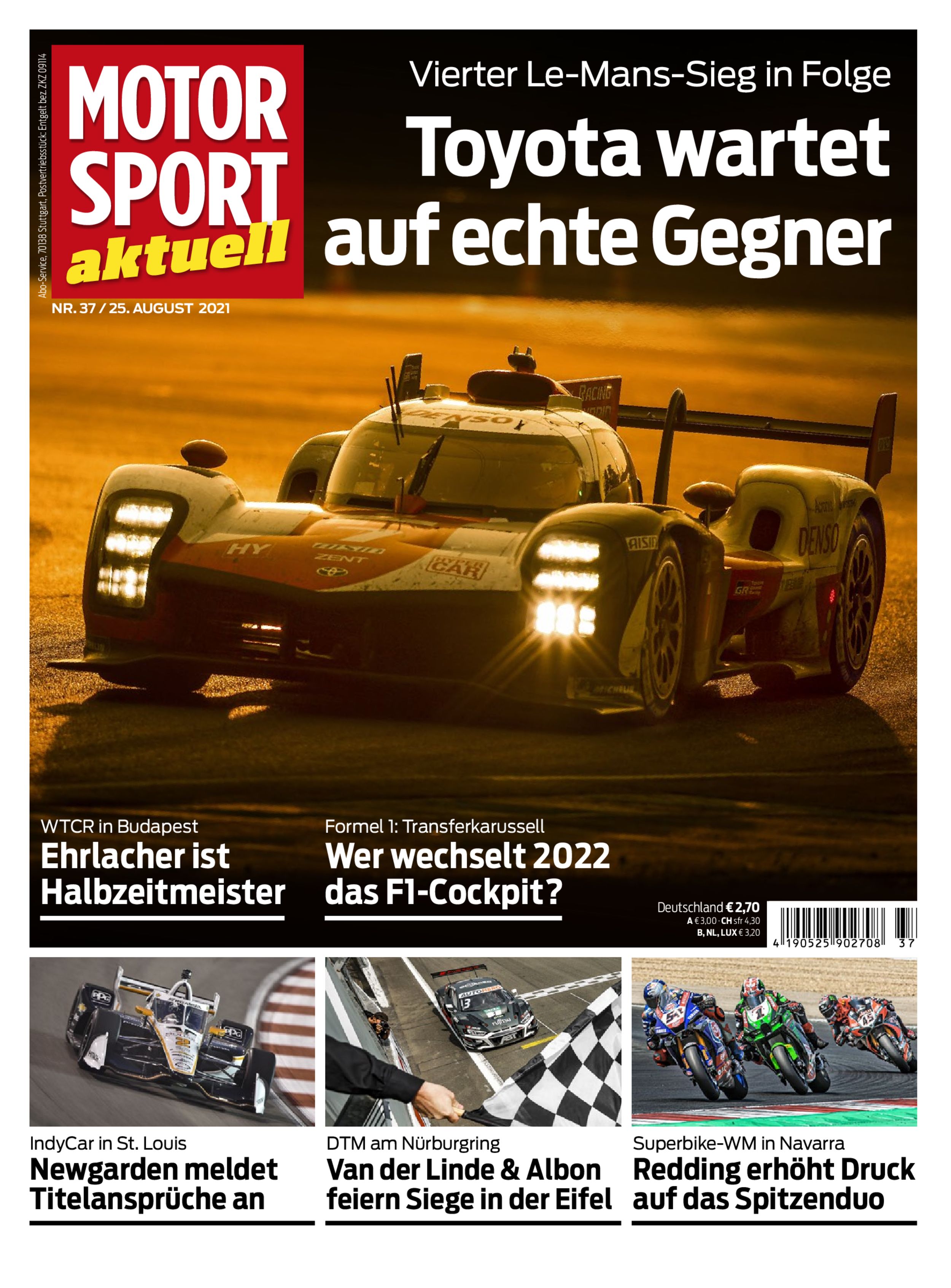 MOTORSPORT aktuell ePaper 37/2021