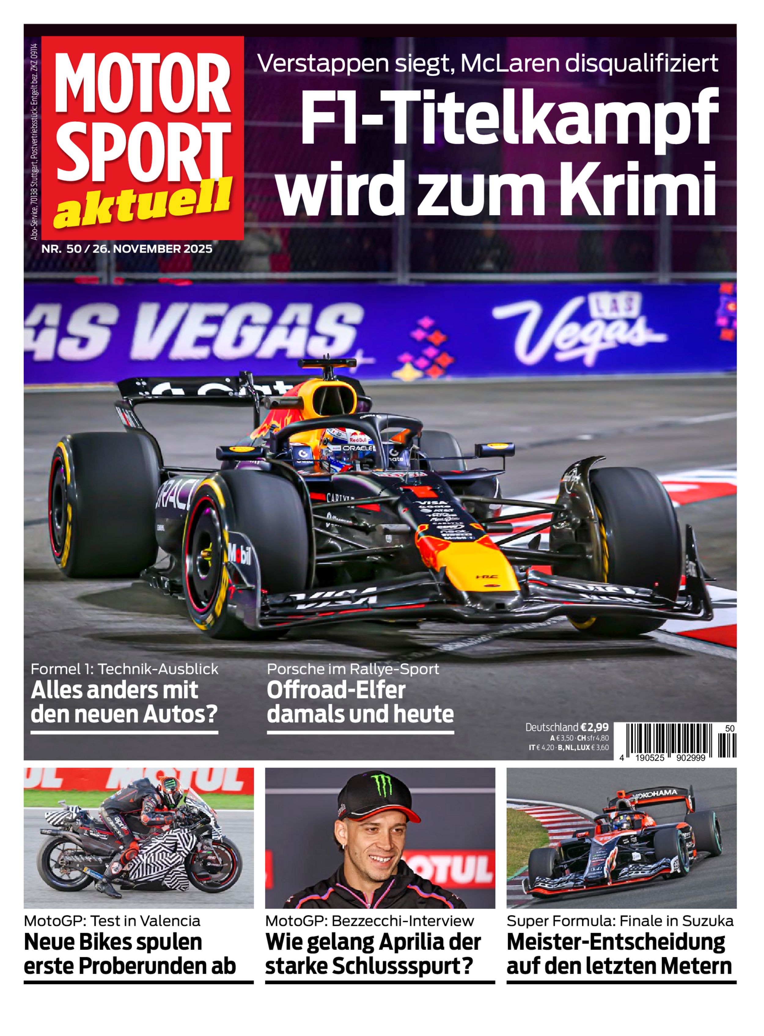 MOTORSPORT aktuell ePaper 50/2025