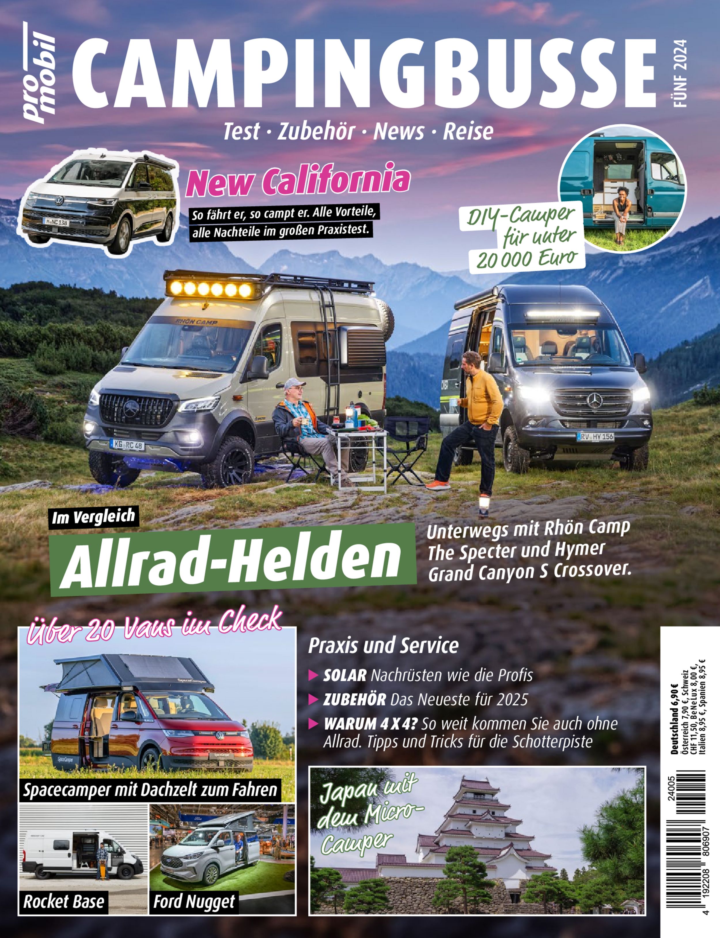 promobil CAMPINGBUSSE ePaper 05/2024