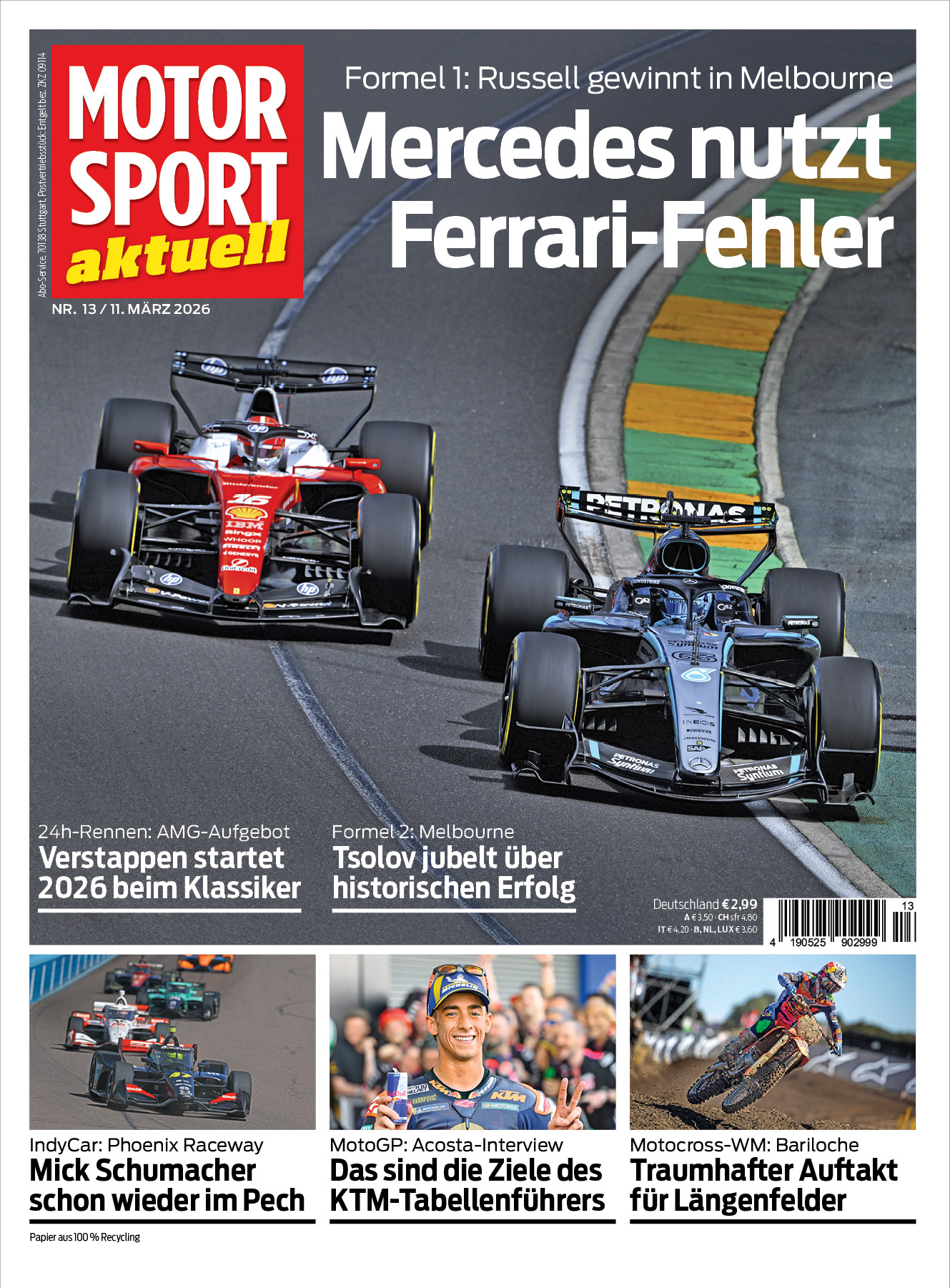 MOTORSPORT aktuell ePaper 13/2026