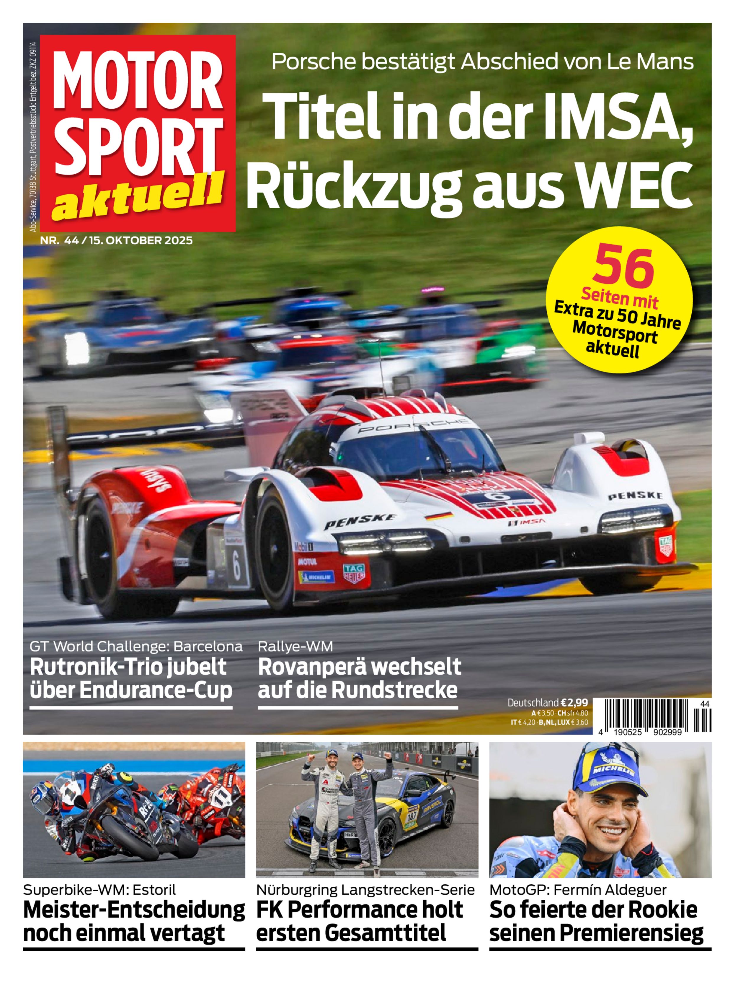 MOTORSPORT aktuell 44/2025
