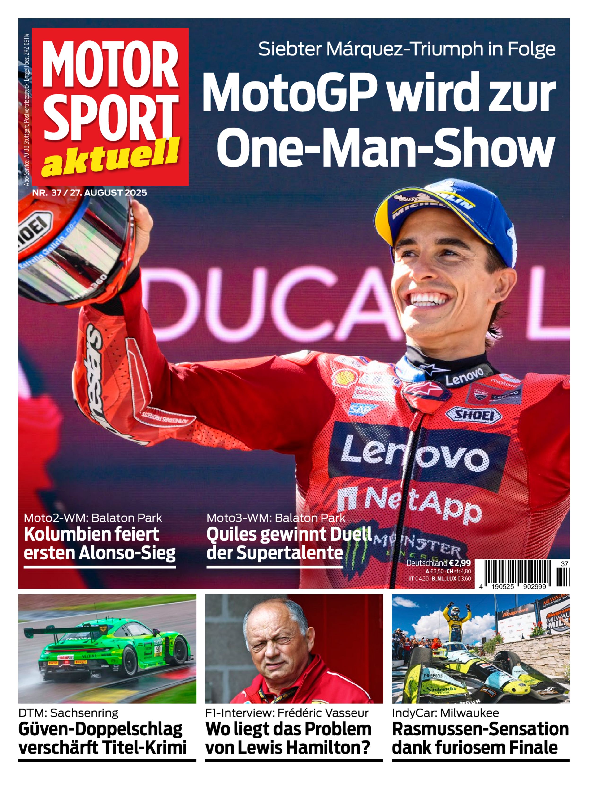 MOTORSPORT aktuell ePaper 37/2025