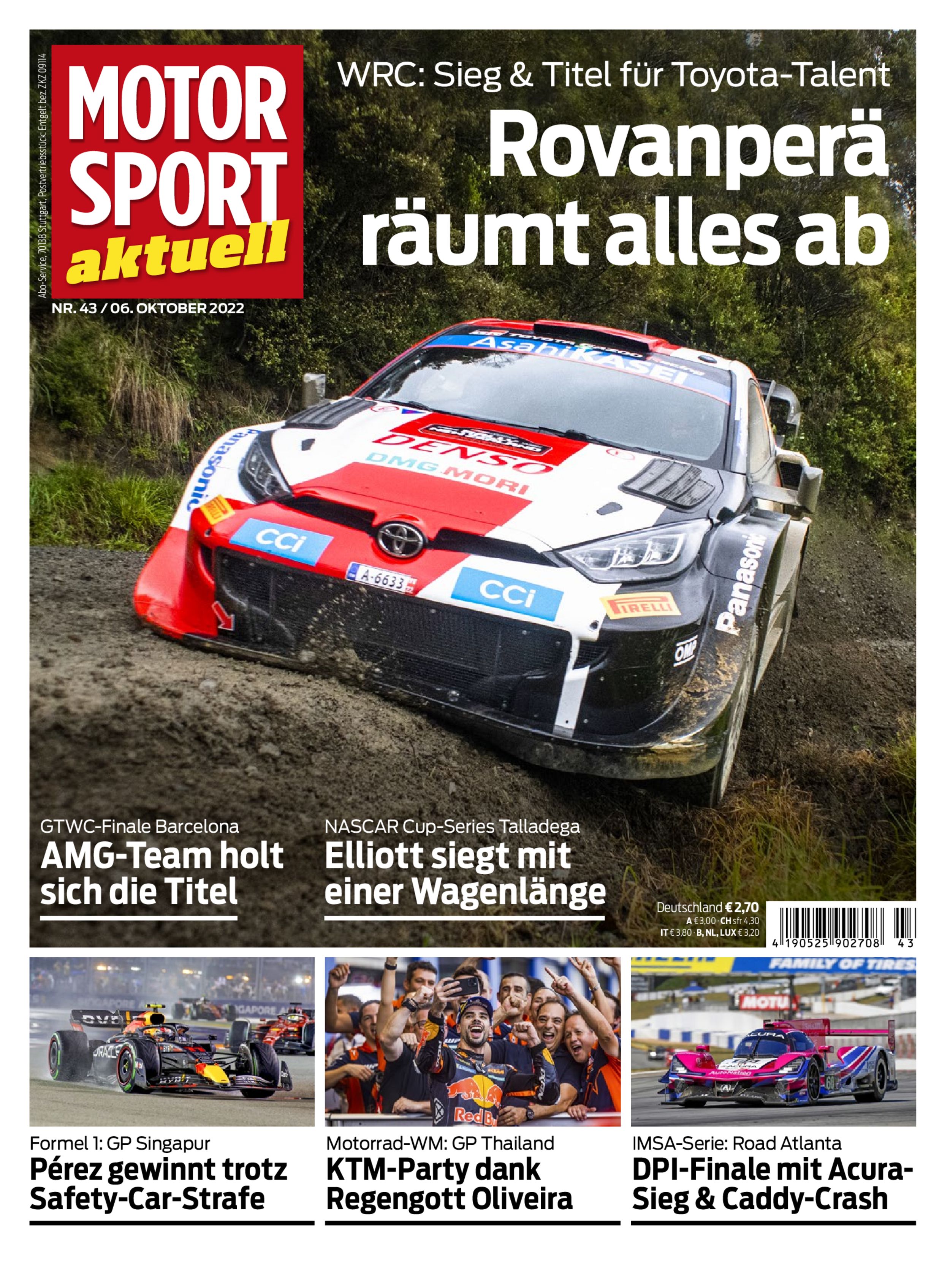 MOTORSPORT aktuell ePaper 43/2022