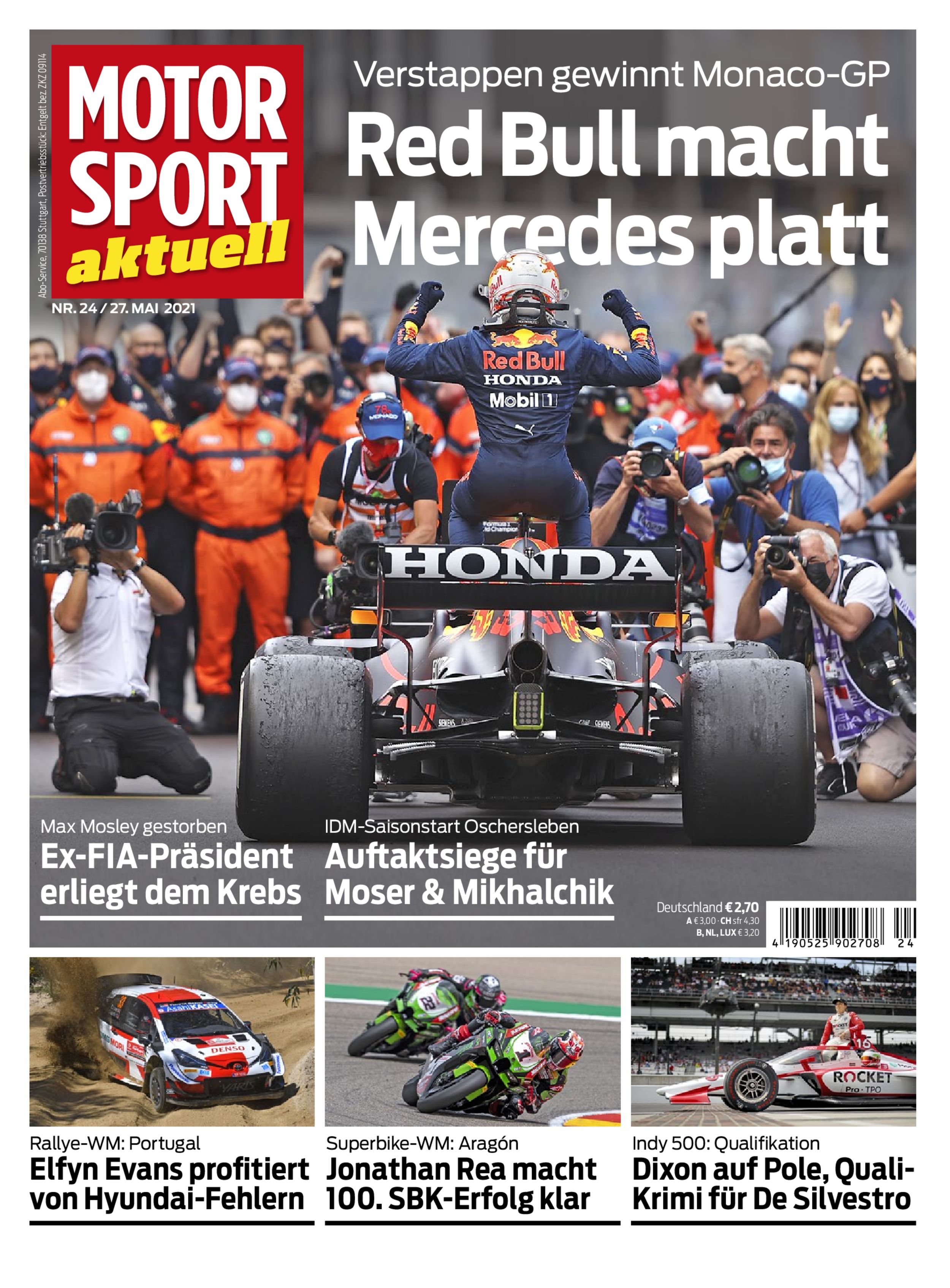 MOTORSPORT aktuell ePaper 24/2021