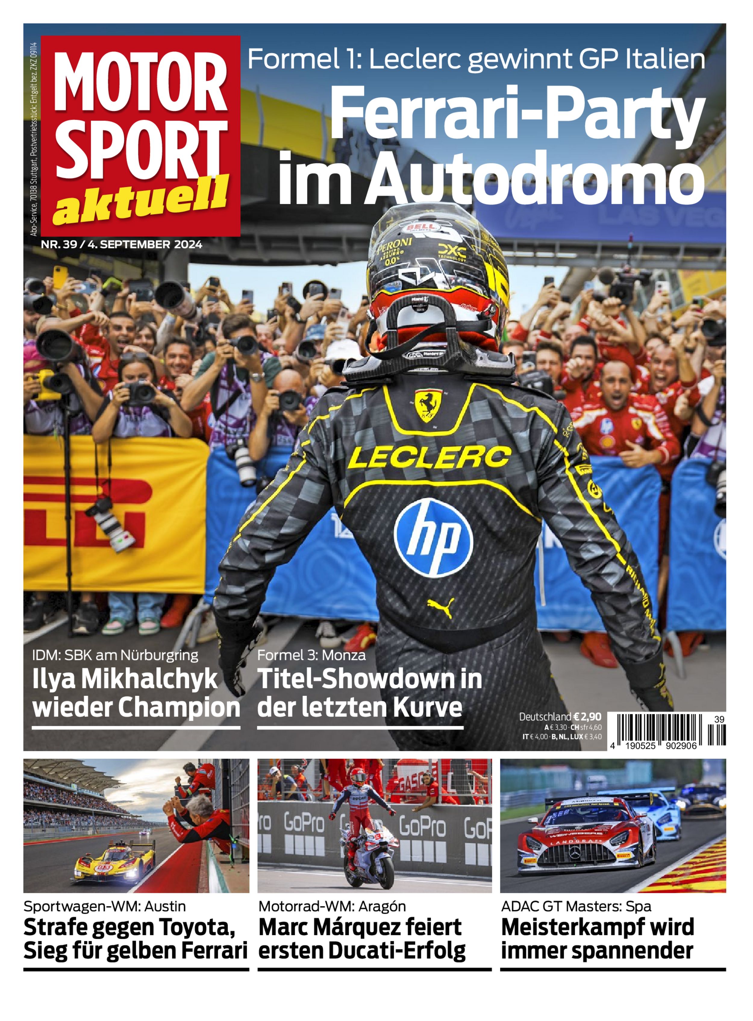 MOTORSPORT aktuell ePaper 39/2024