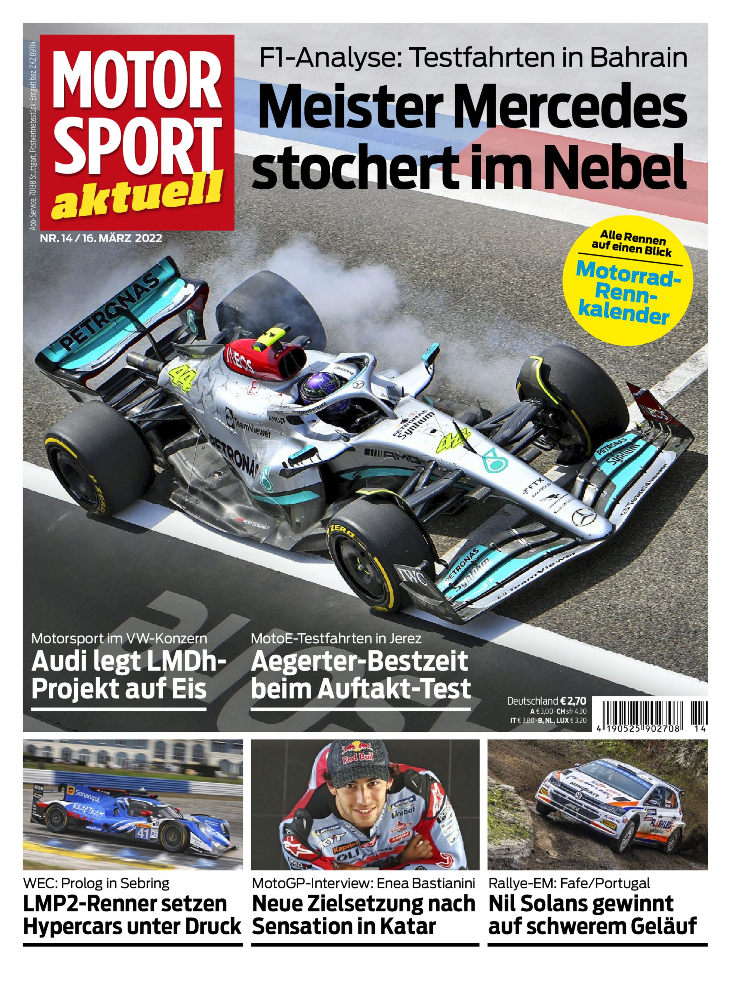 MOTORSPORT aktuell ePaper 14/2022