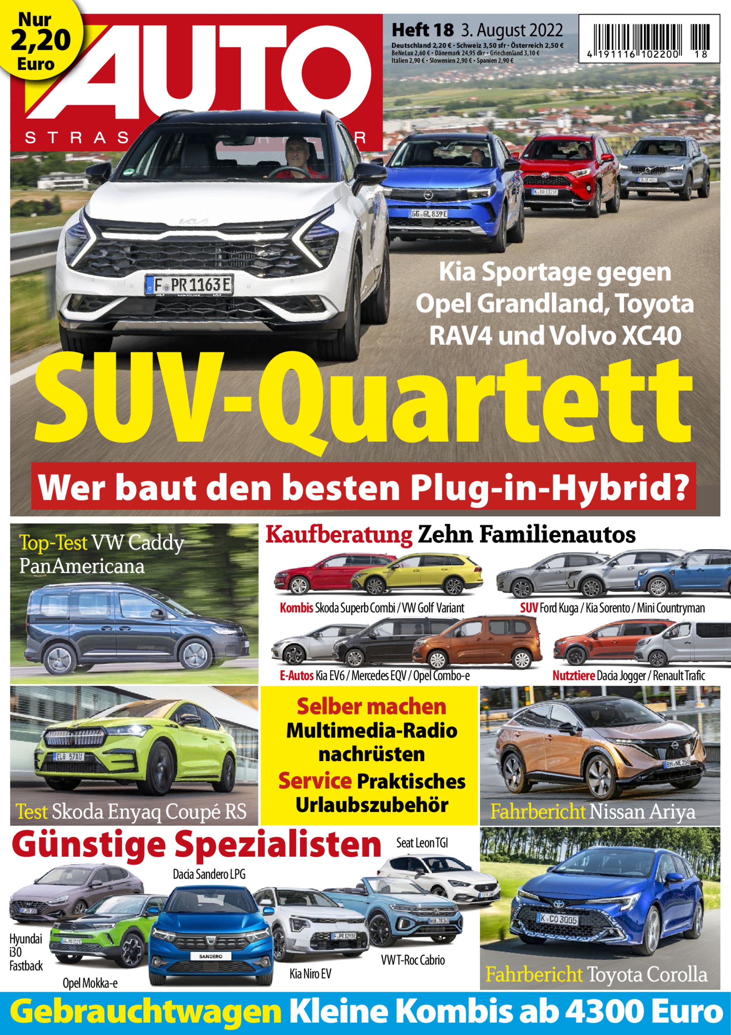 AUTO Stra&szlig;enverkehr ePaper 18/2022